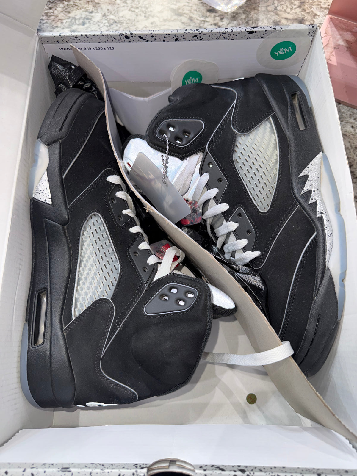 Jordan 5 Retro OG Black Metallic Reimagined