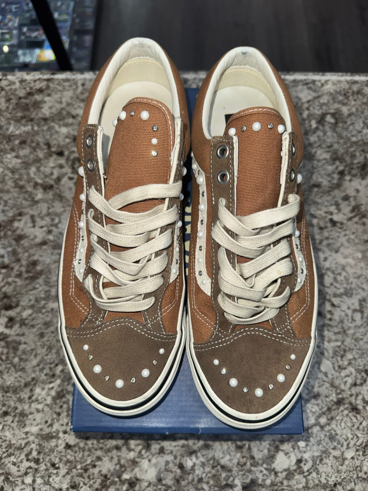 Vans LX Old Skool 36 Pearlized Pack Vintage Cocoa Brown