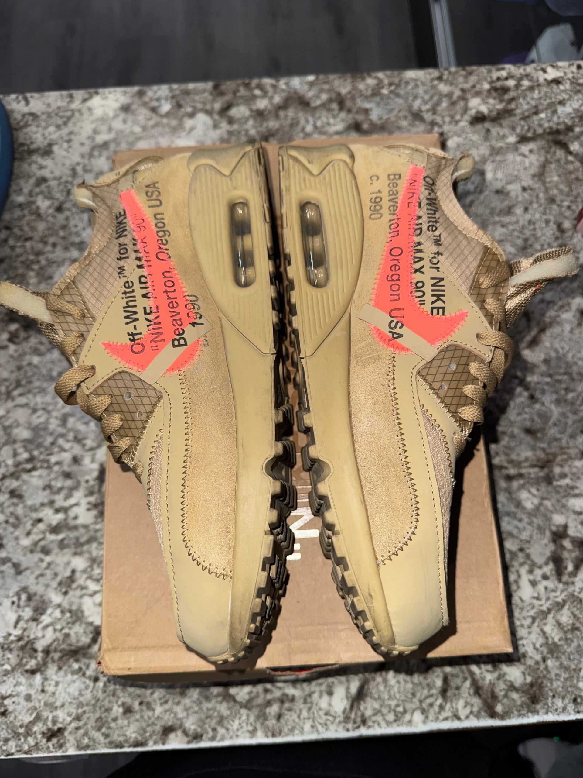 Nike Air Max 90 Off-White Desert Ore