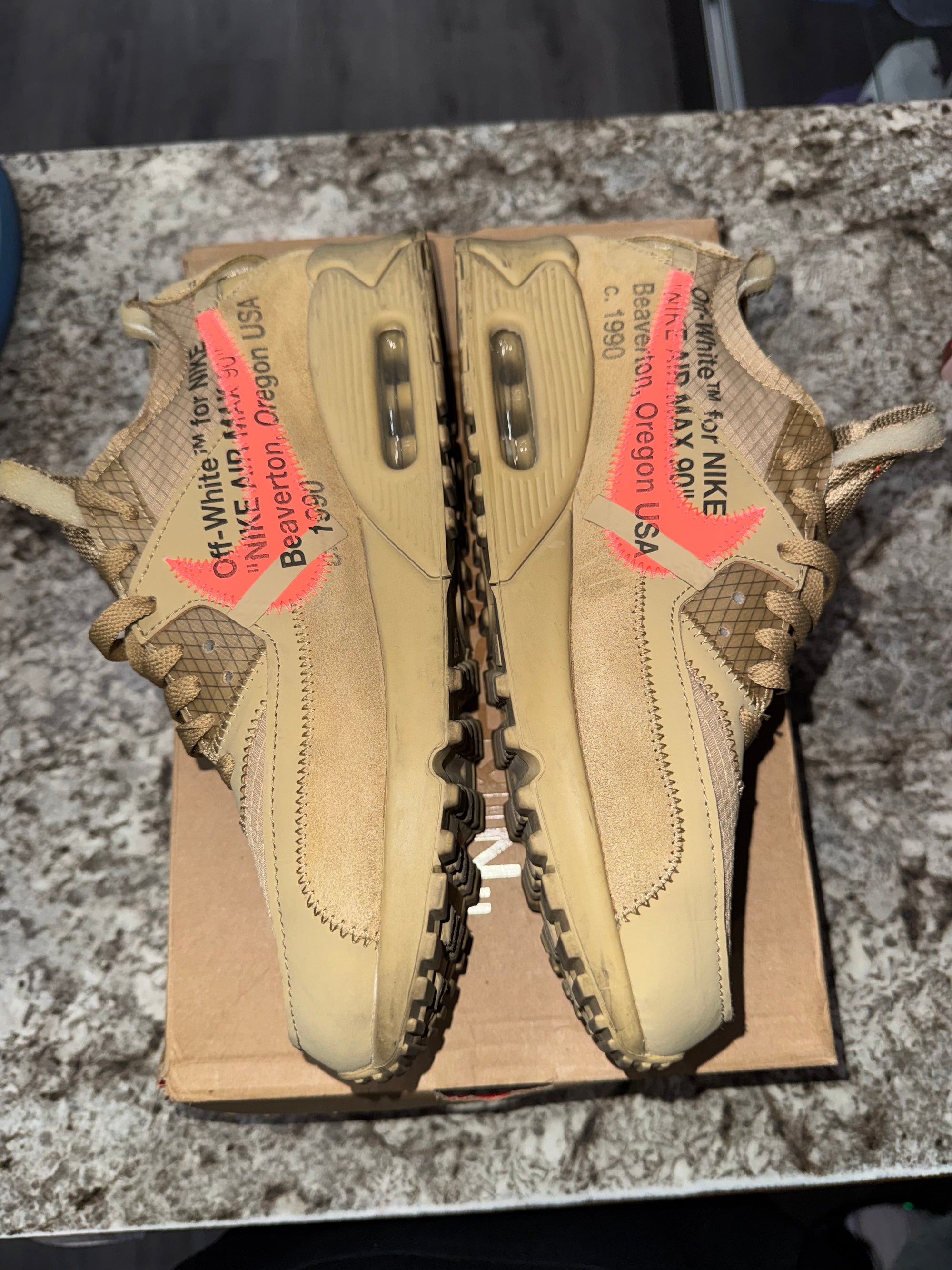 Nike Air Max 90 Off-White Desert Ore