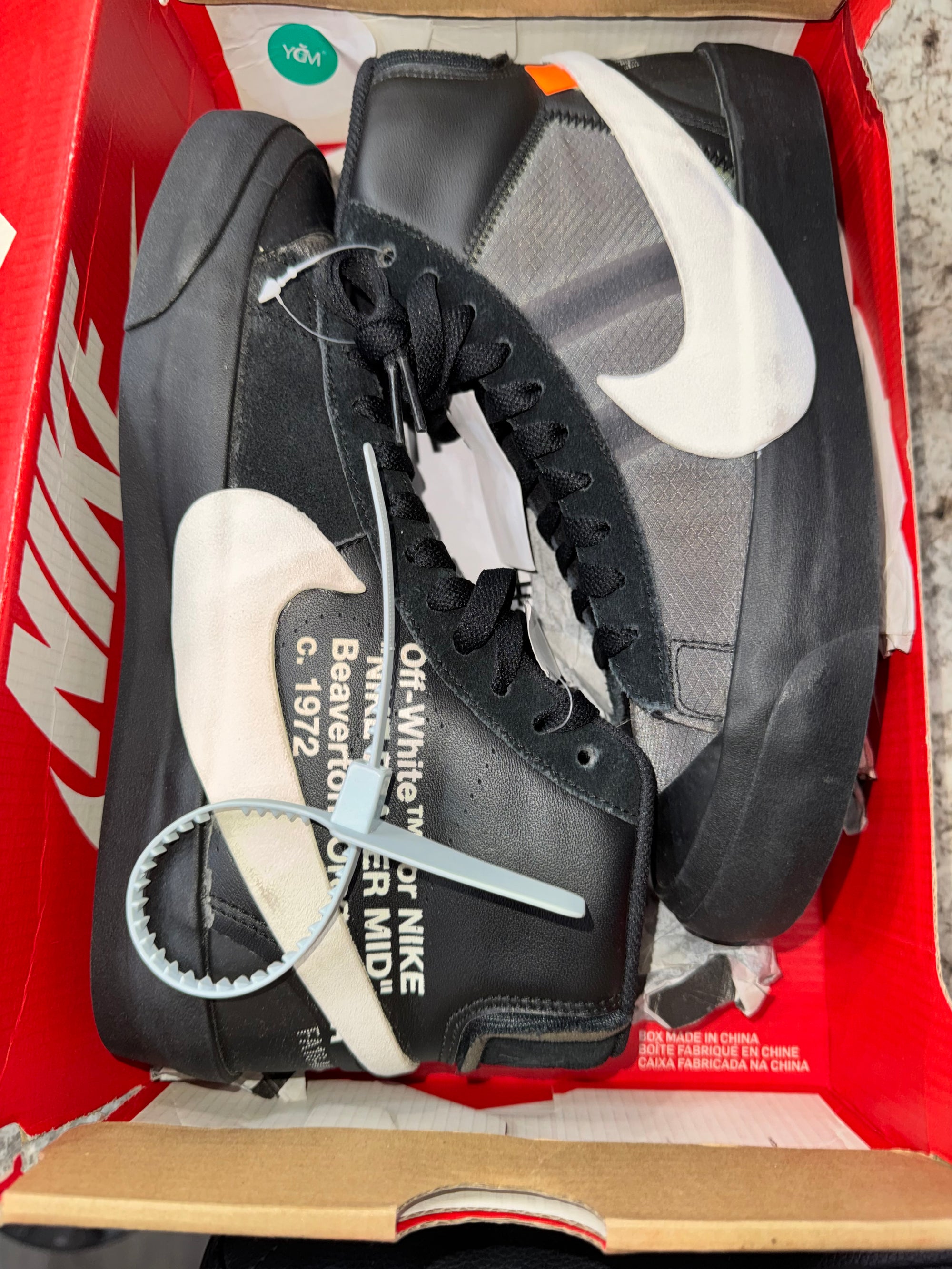 Nike Blazer Mid Off-White Grim Reaper