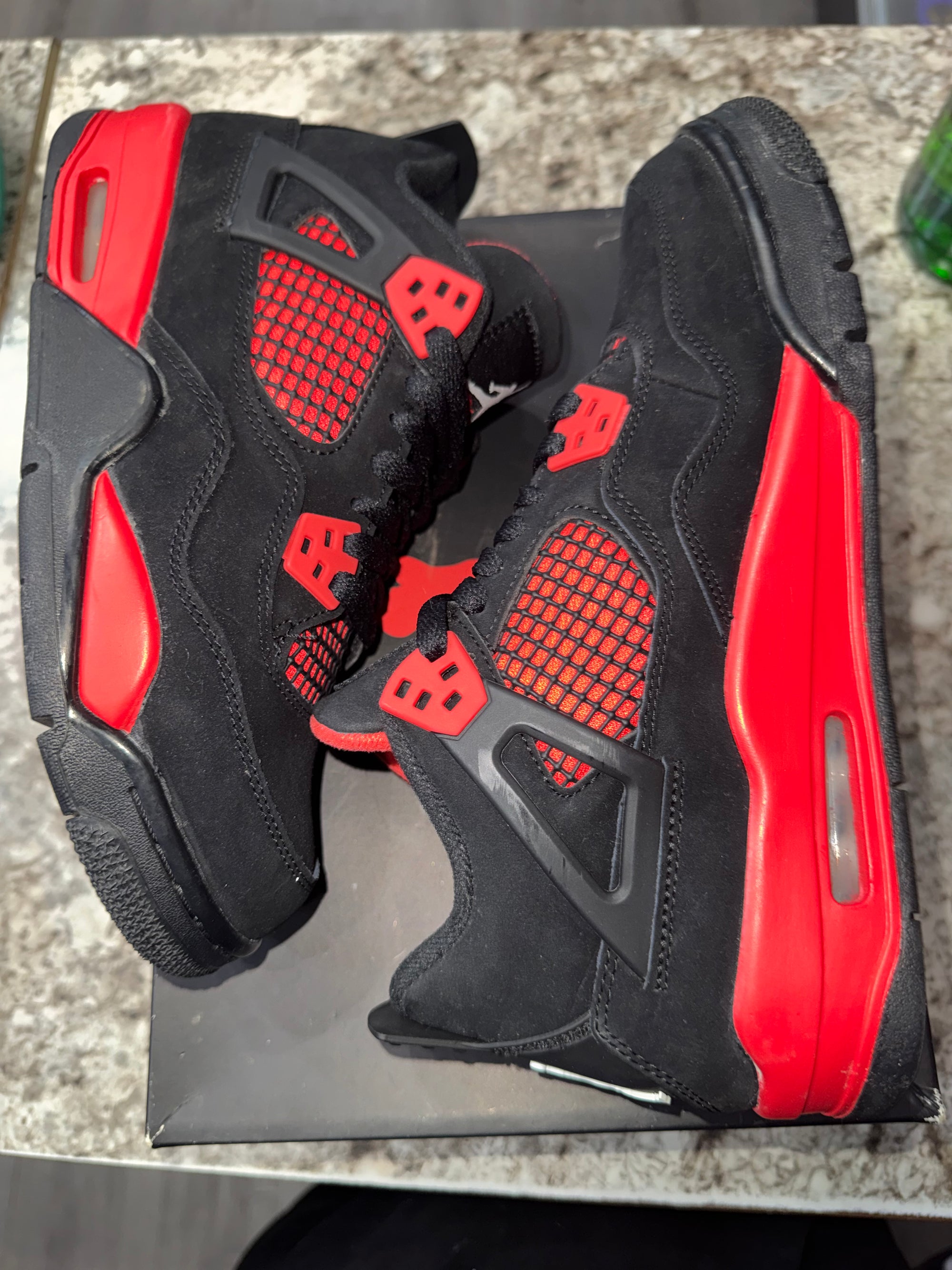 Jordan 4 Retro Red Thunder (GS)