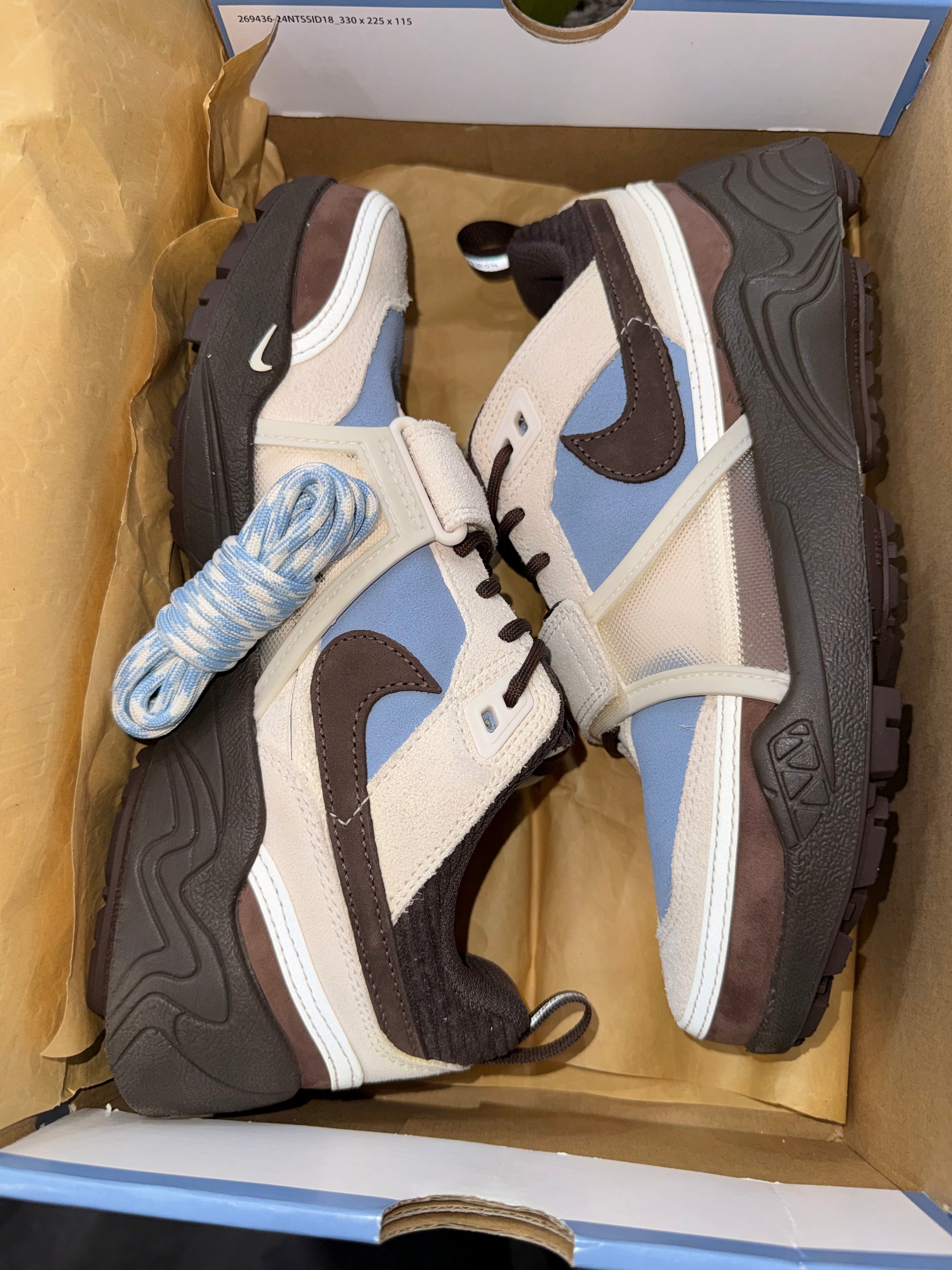 Nike Zoom Field Jaxx Travis Scott Leche Blue