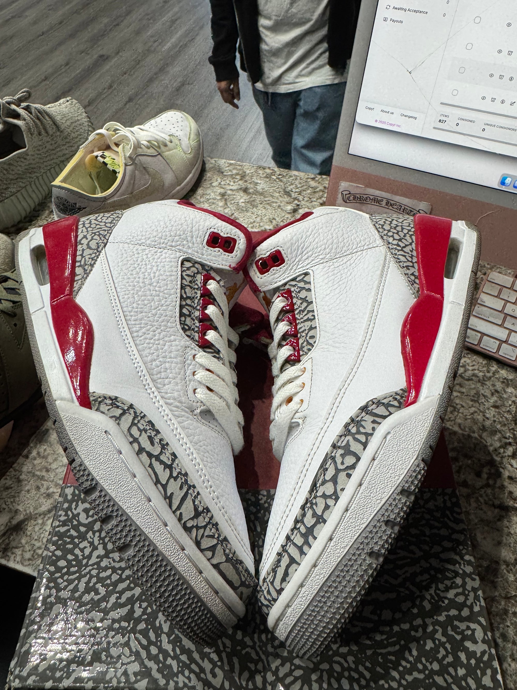 Jordan 3 Retro Cardinal Red