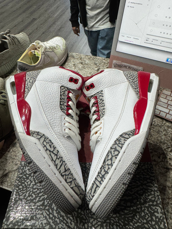 Jordan 3 Retro Cardinal Red
