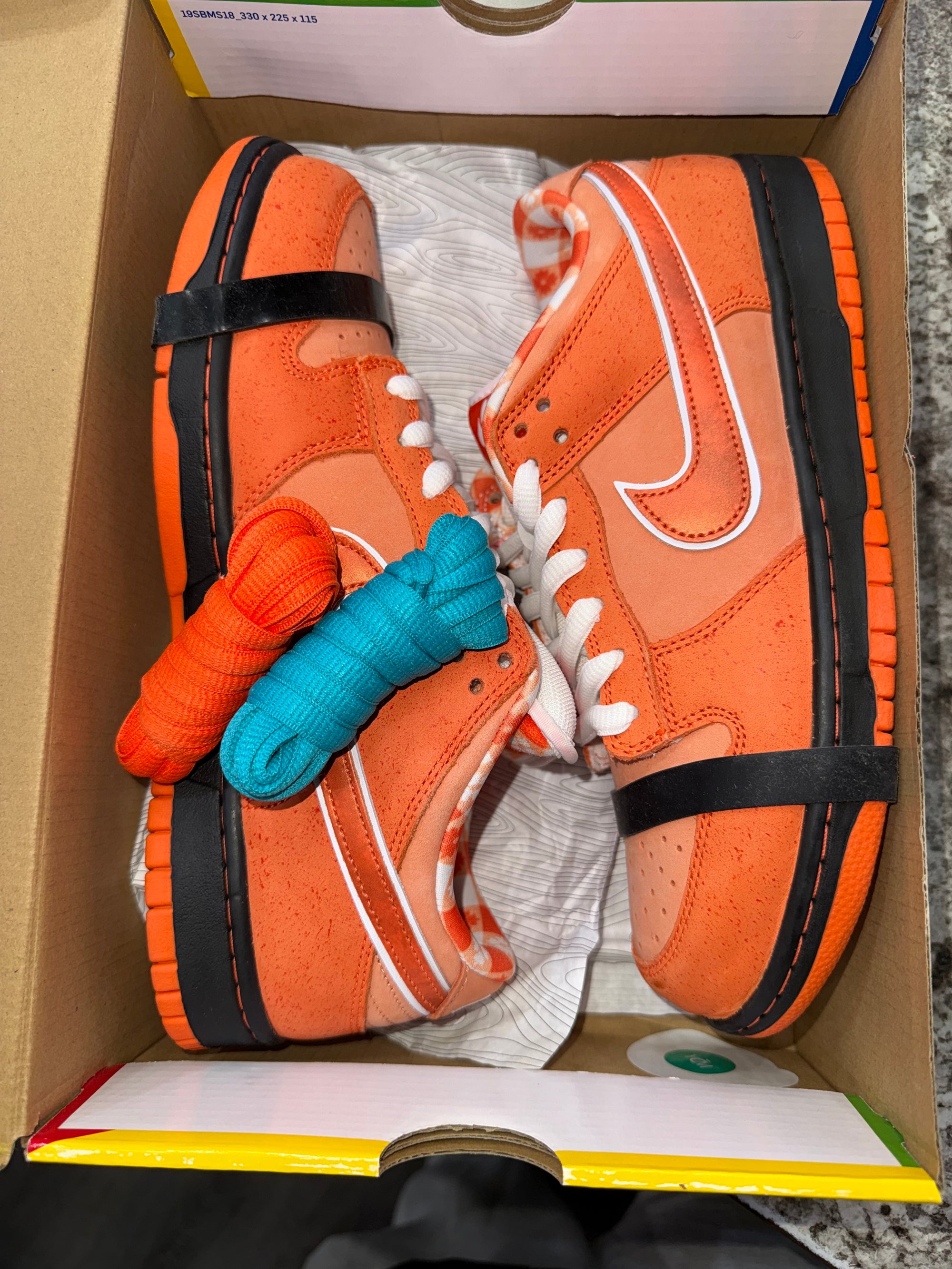 Nike SB Dunk Low Concepts Orange Lobster