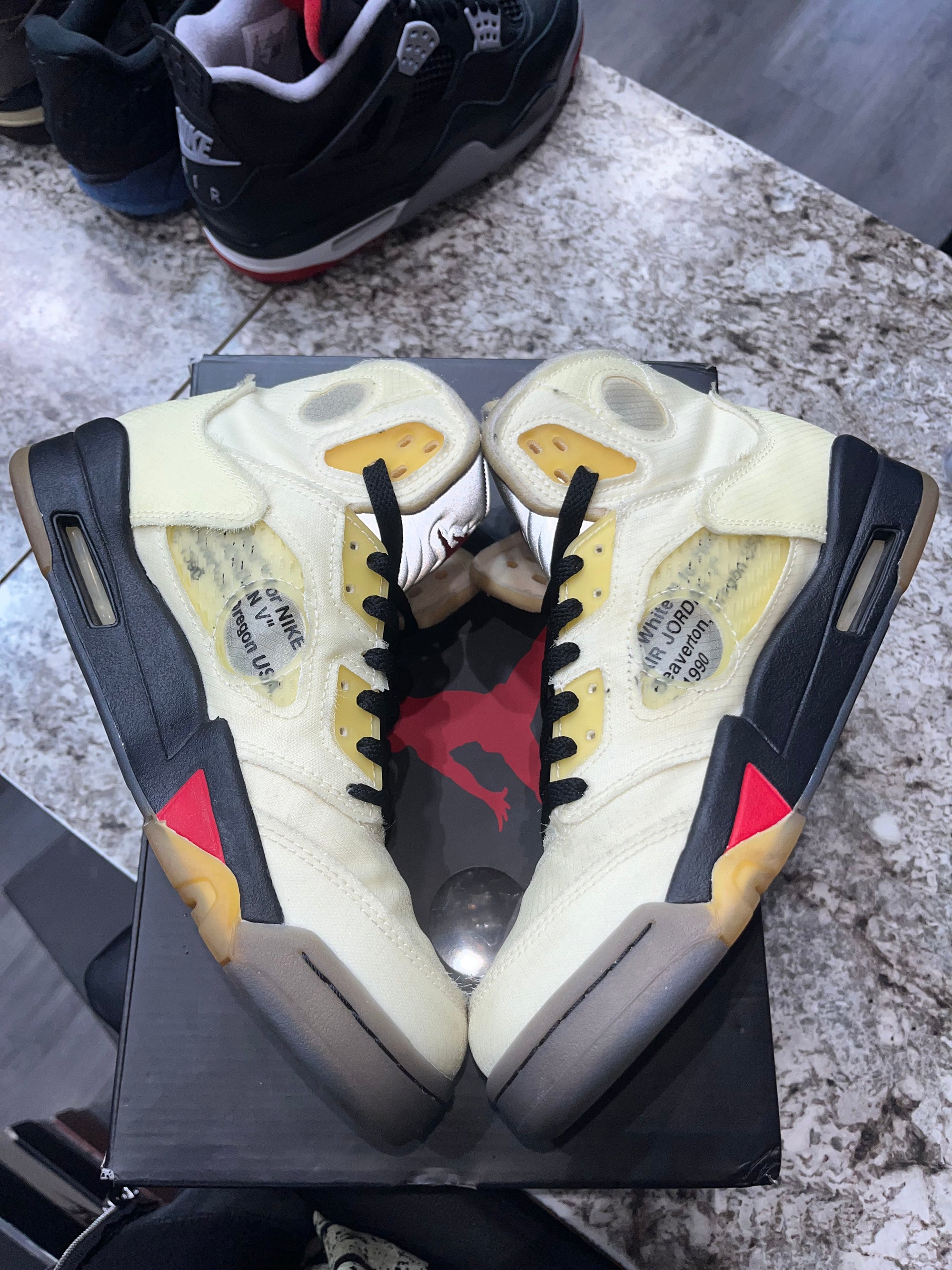 Jordan 5 Retro Off-White Sail
