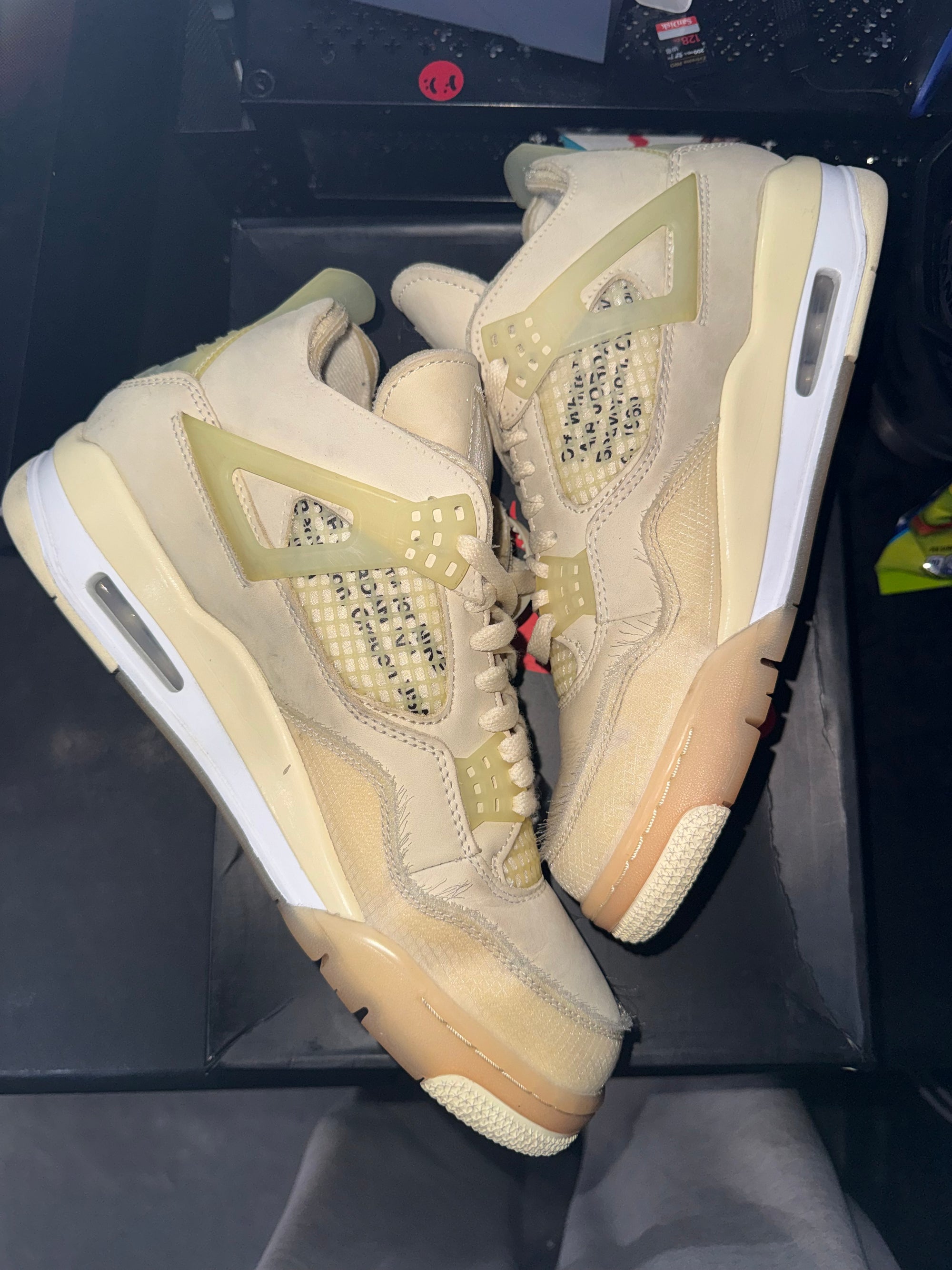 Jordan 4 Retro Off-White Sail (Women's)