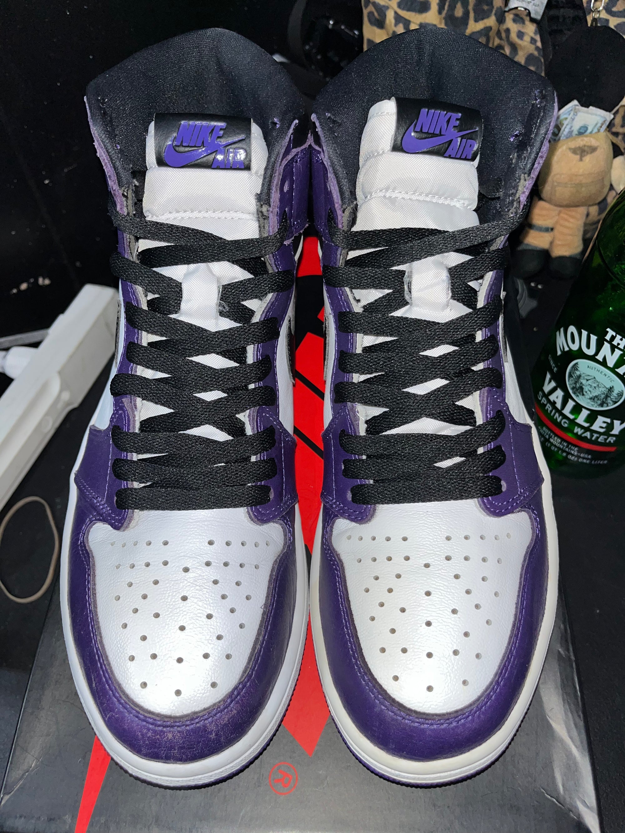 Jordan 1 Retro High Court Purple White
