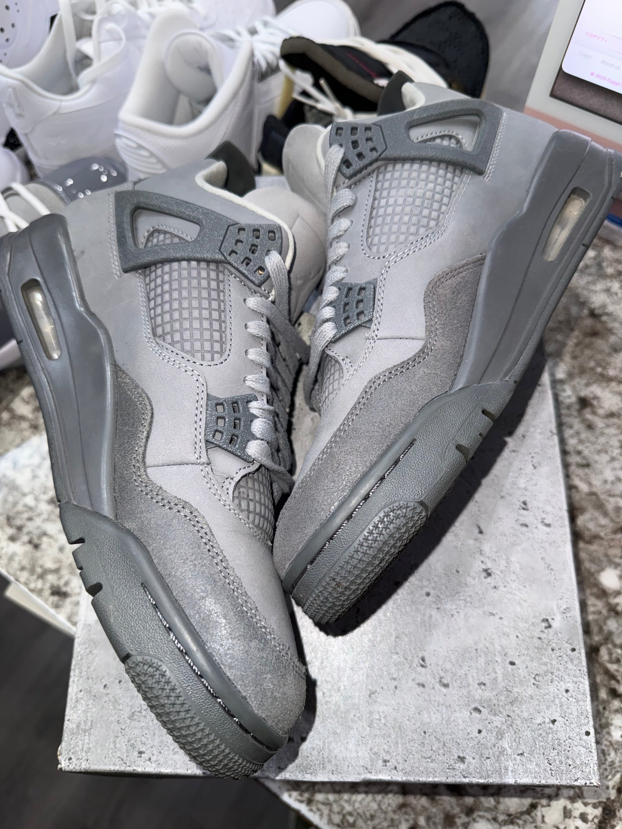 Jordan 4 Retro SE Paris Olympics Wet Cement