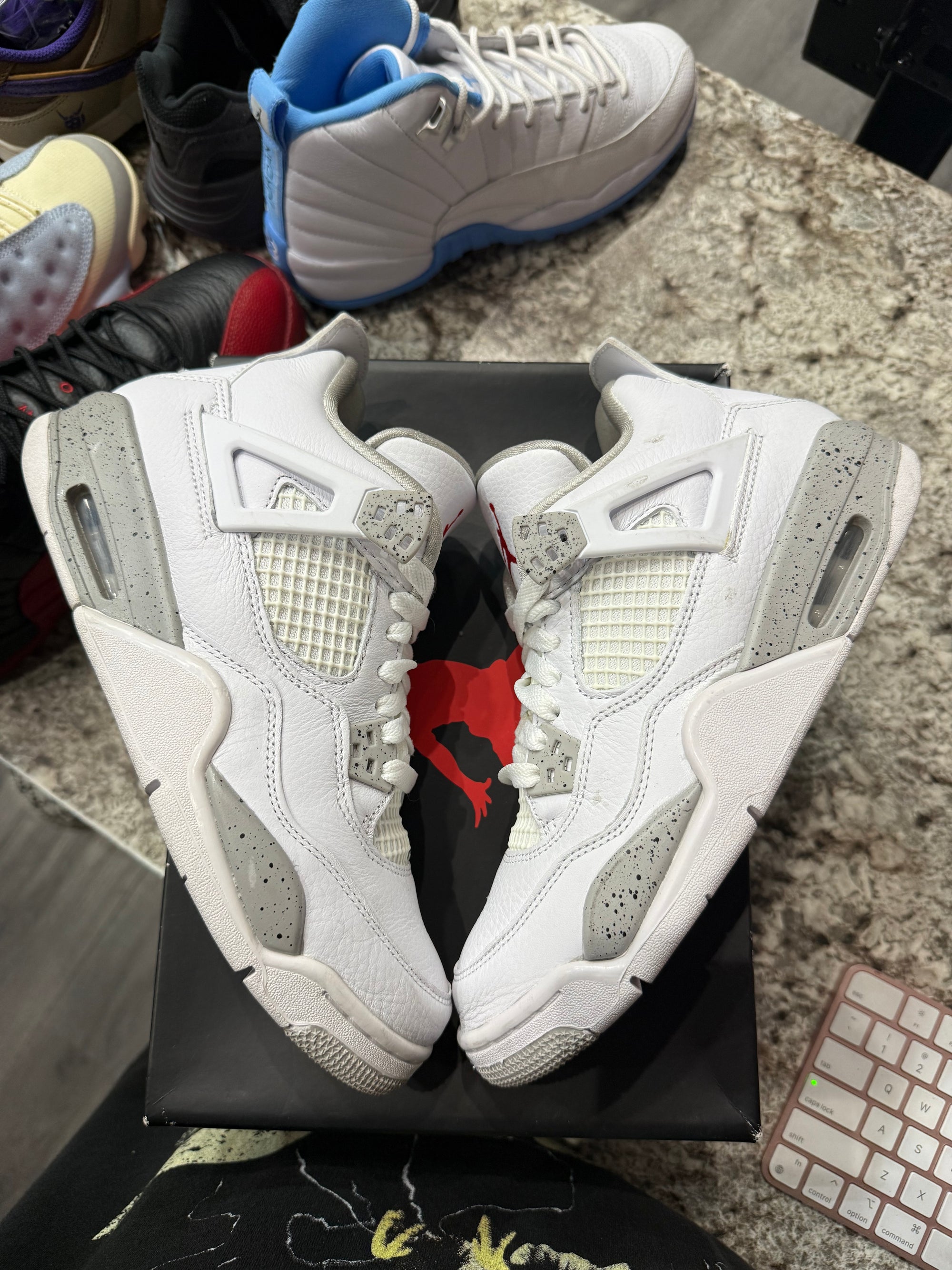 Jordan 4 Retro White Oreo (2021) (GS)