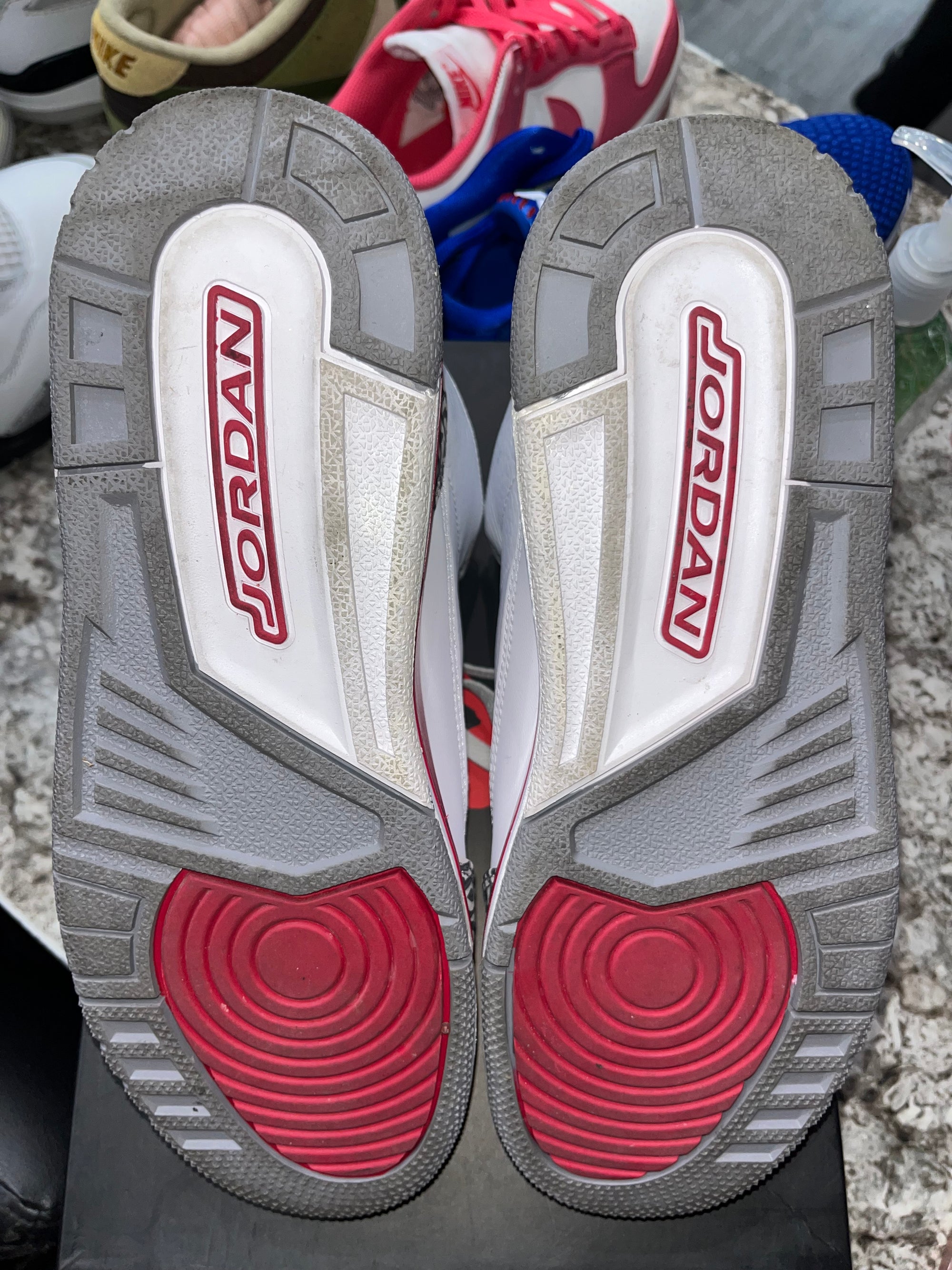 Jordan 3 Retro Cardinal (GS)