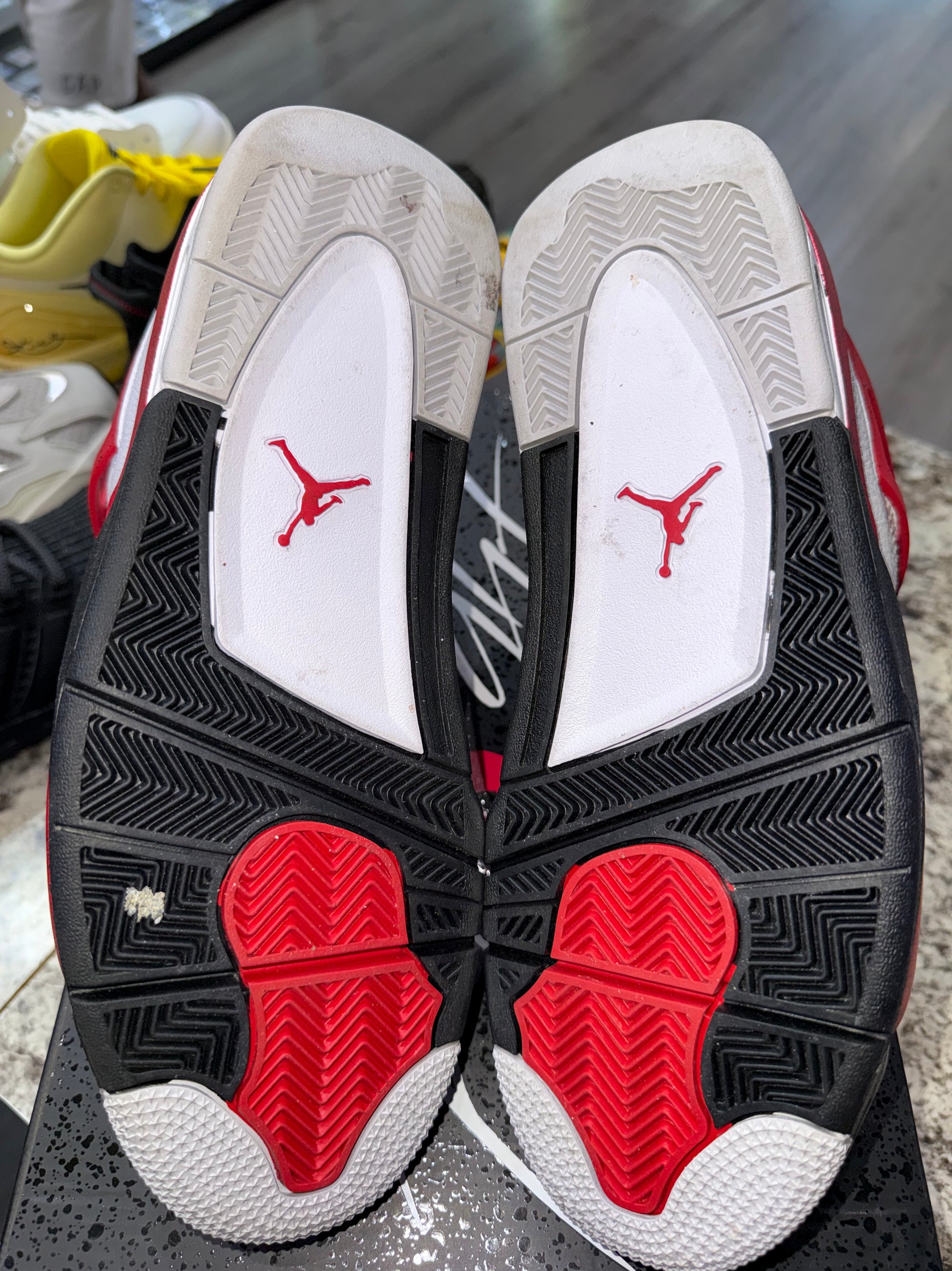 Jordan 4 Retro Red Cement