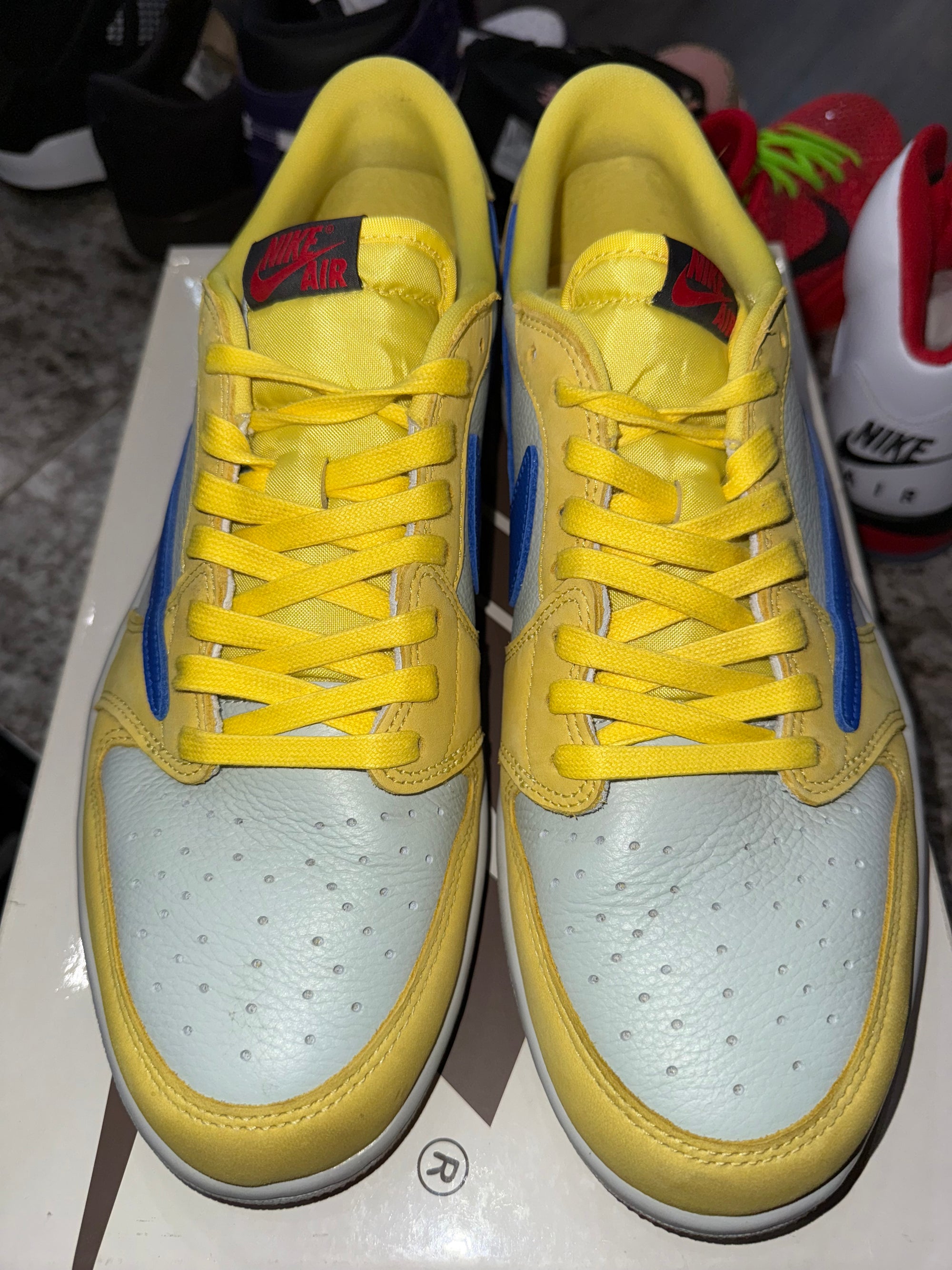 Jordan 1 Retro Low OG SP Travis Scott Canary (Women's)