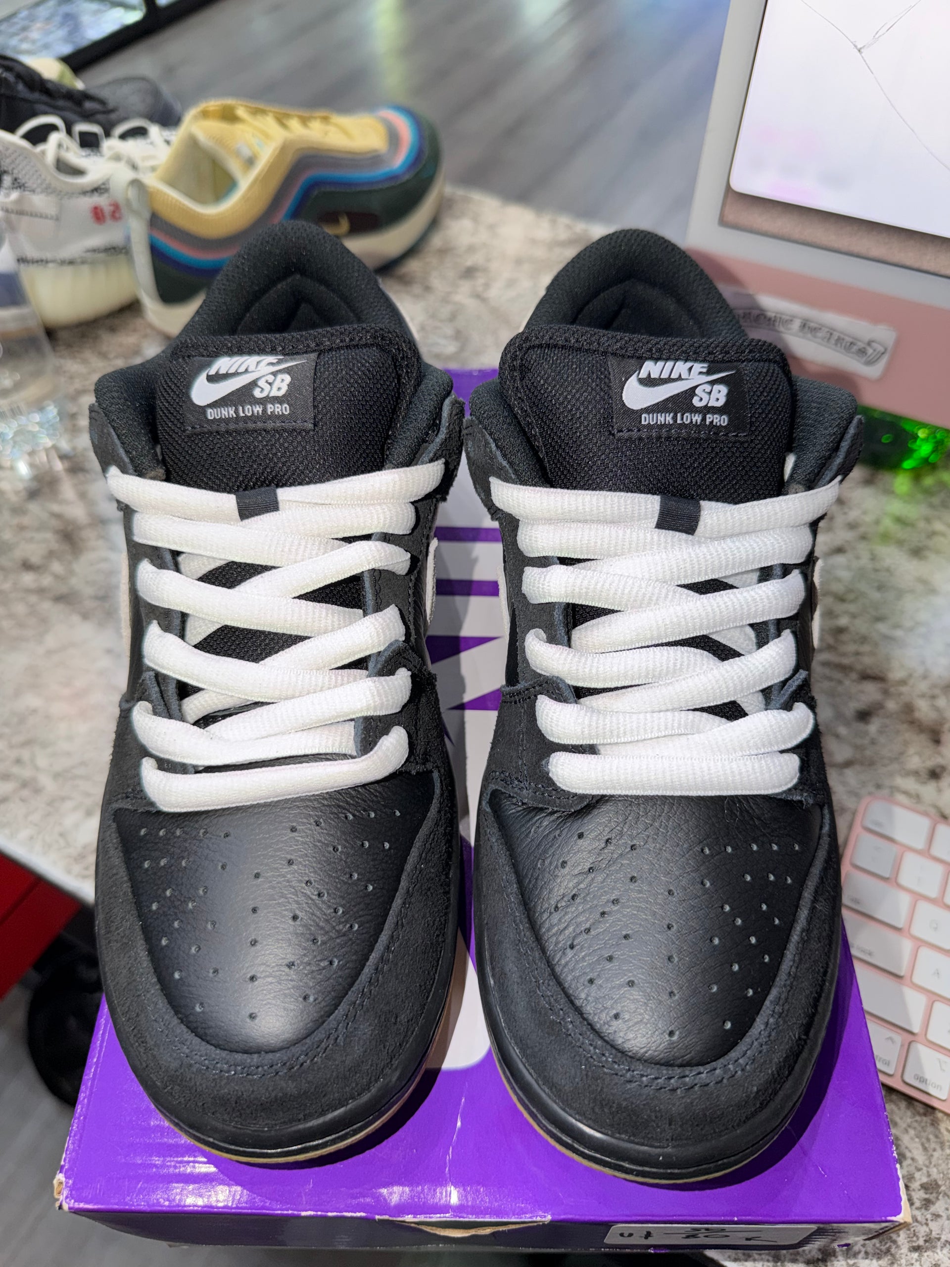 Nike Dunk Low Pro SB Black White Gum