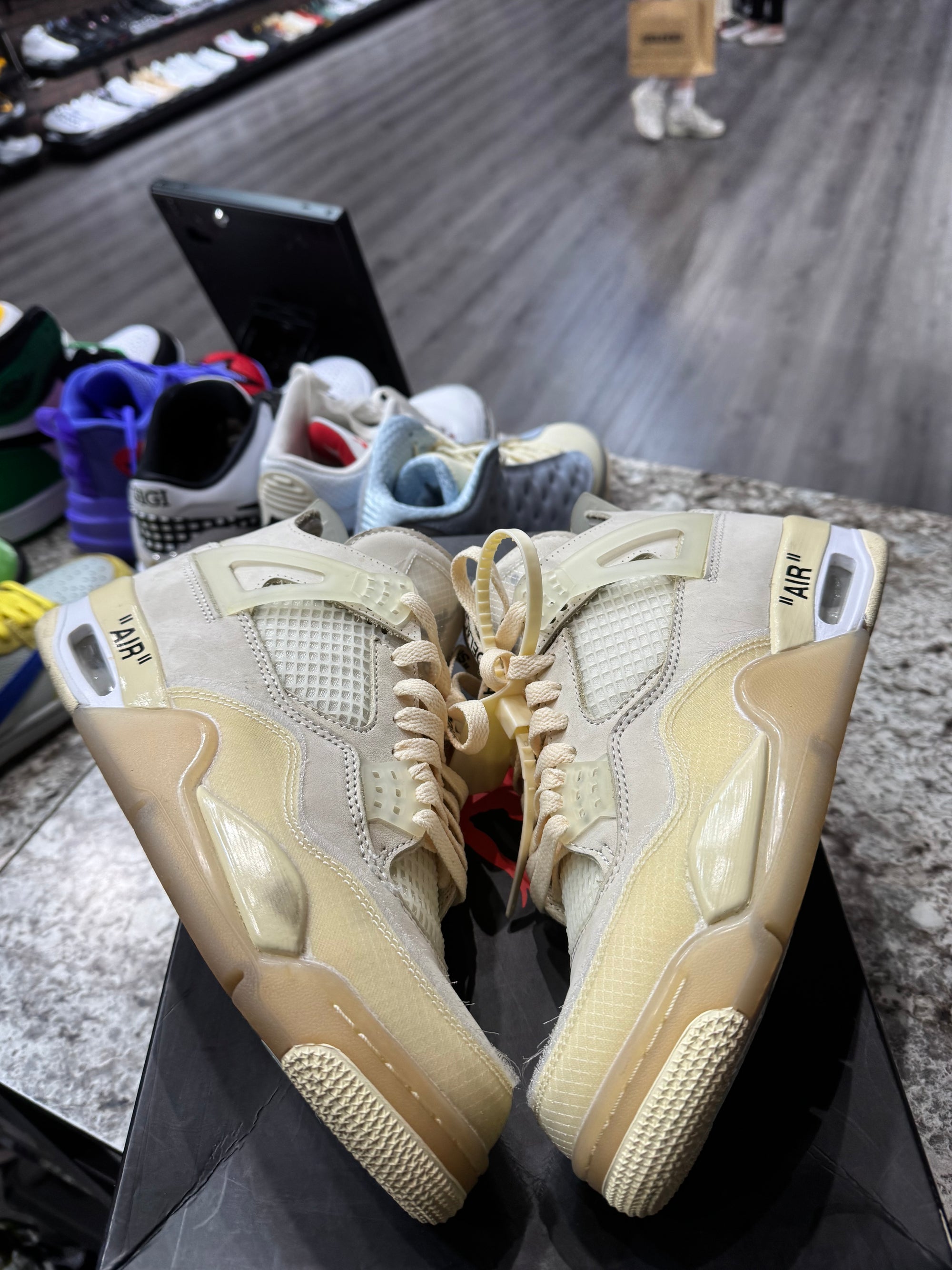 Jordan 4 Retro Off-White Sail (Women's)