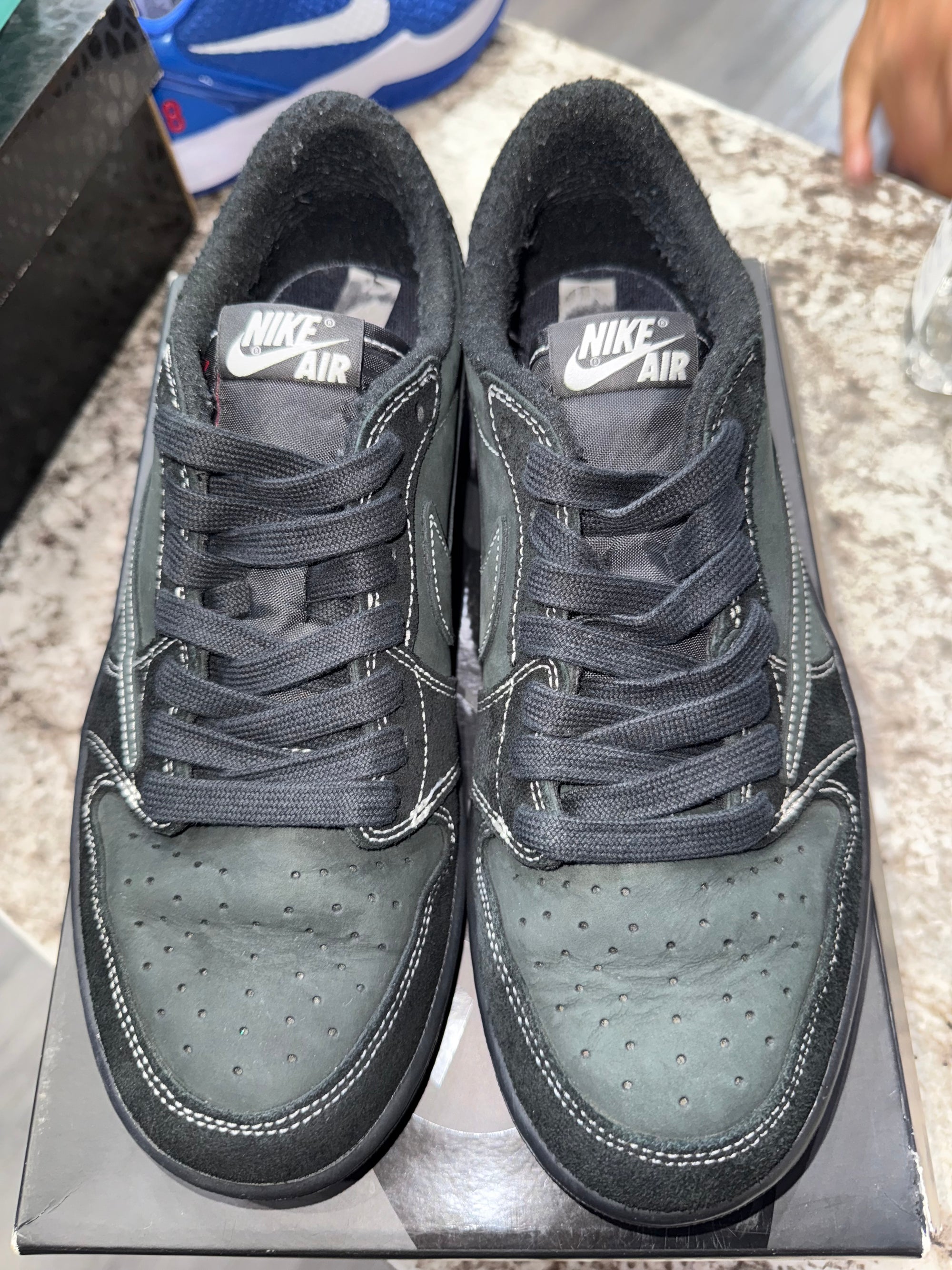 Jordan 1 Retro Low OG SP Travis Scott Black Phantom