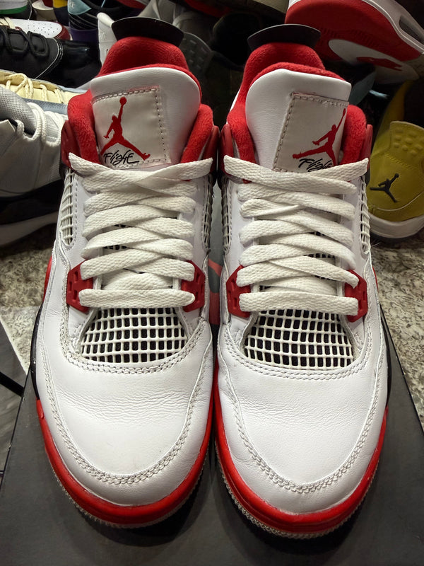 Jordan 4 Retro Fire Red (2020) (GS) (DAMAGED BOX)