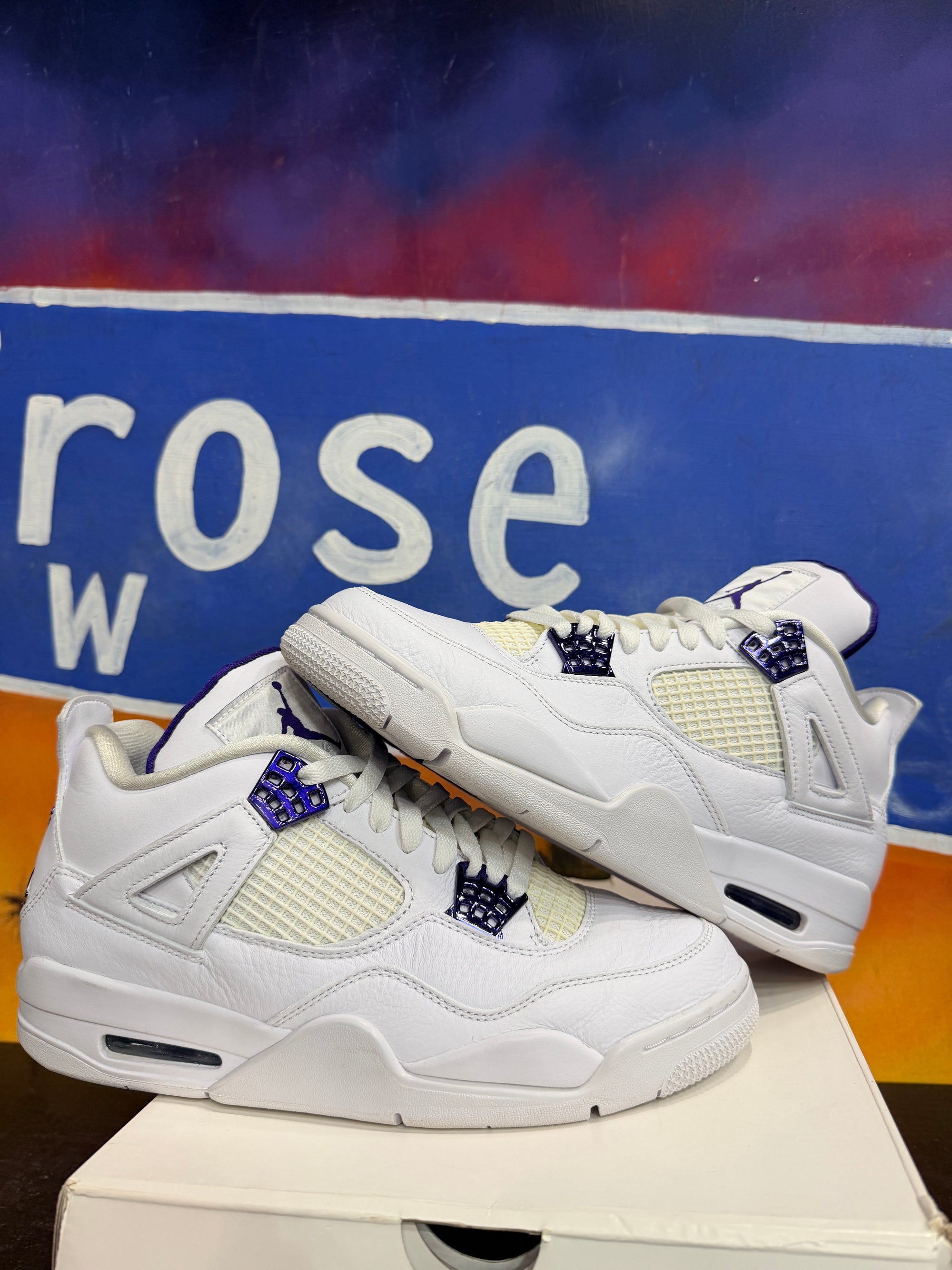 Jordan 4 Retro Metallic Purple