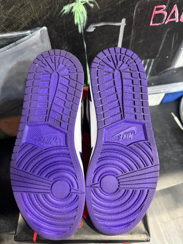 Jordan 1 Retro High Court Purple White