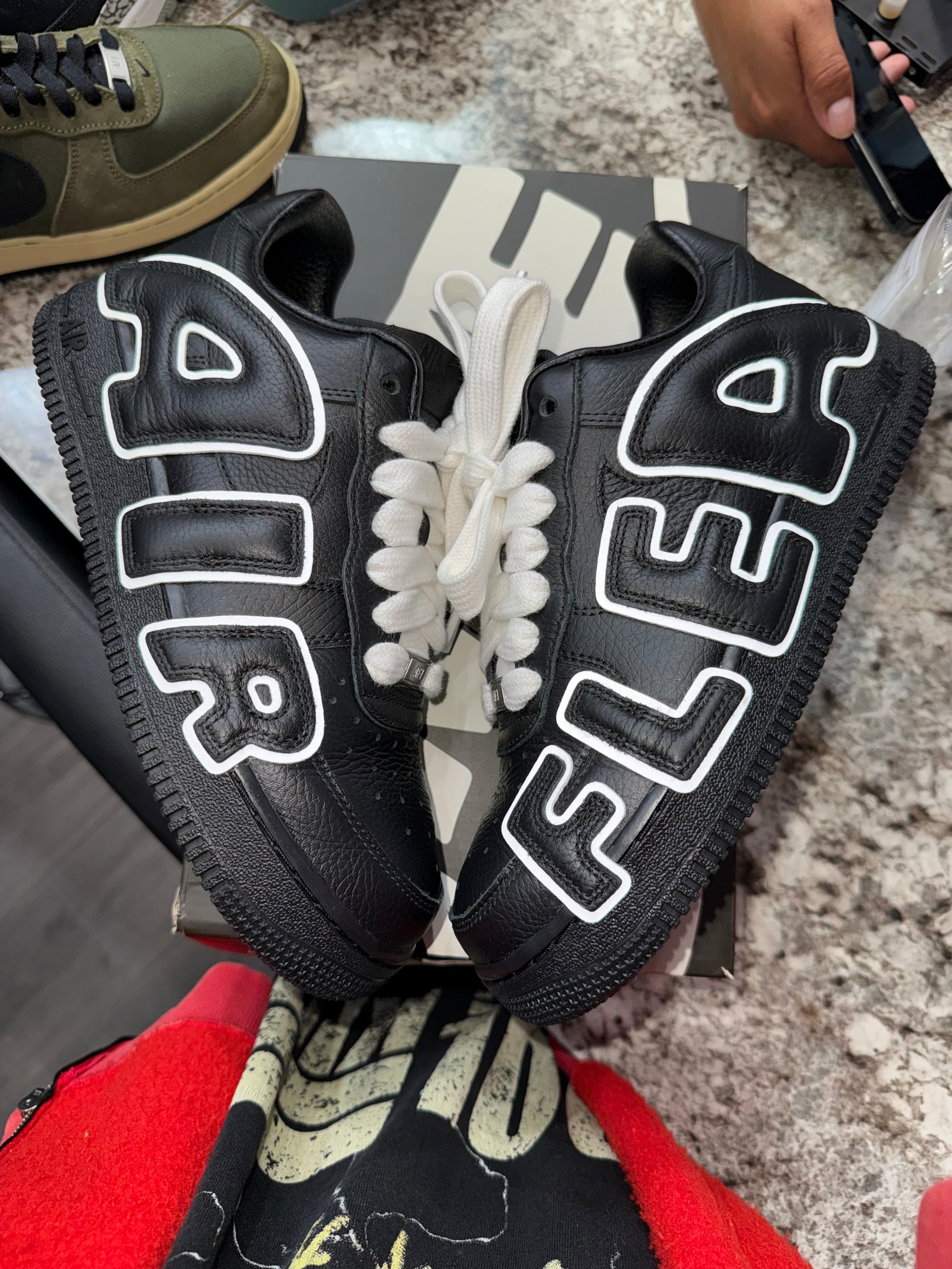 Nike Air Force 1 Low Cactus Plant Flea Market Black (2024)