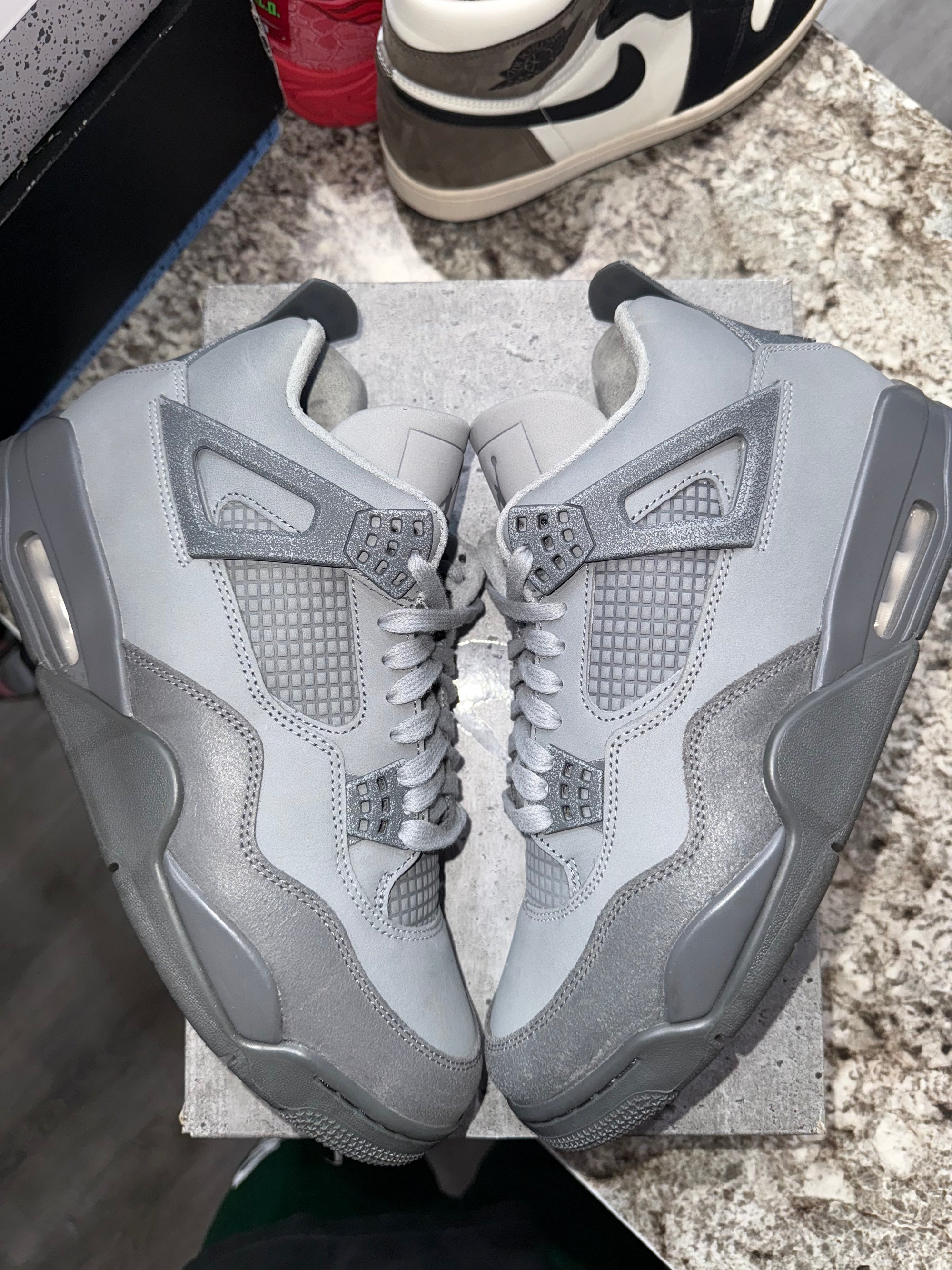 Jordan 4 Retro SE Paris Olympics Wet Cement