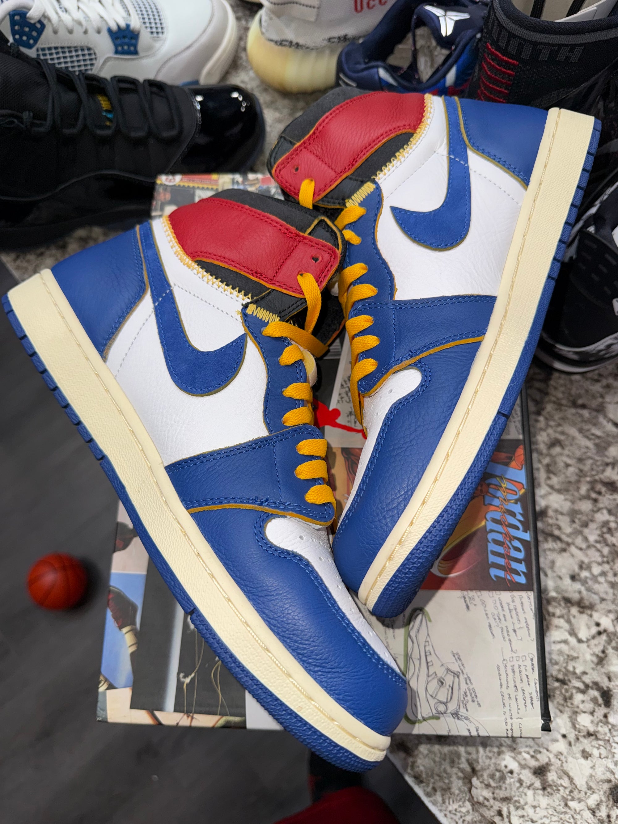 Jordan 1 Retro High Union Los Angeles Storm Blue