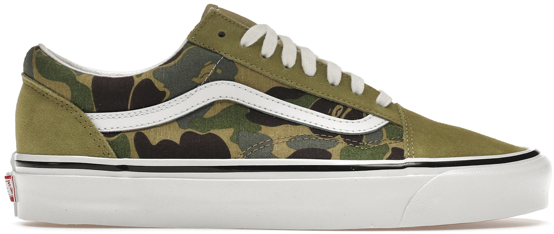 Vans Old Skool 36 DX Bape Green ABC Camo