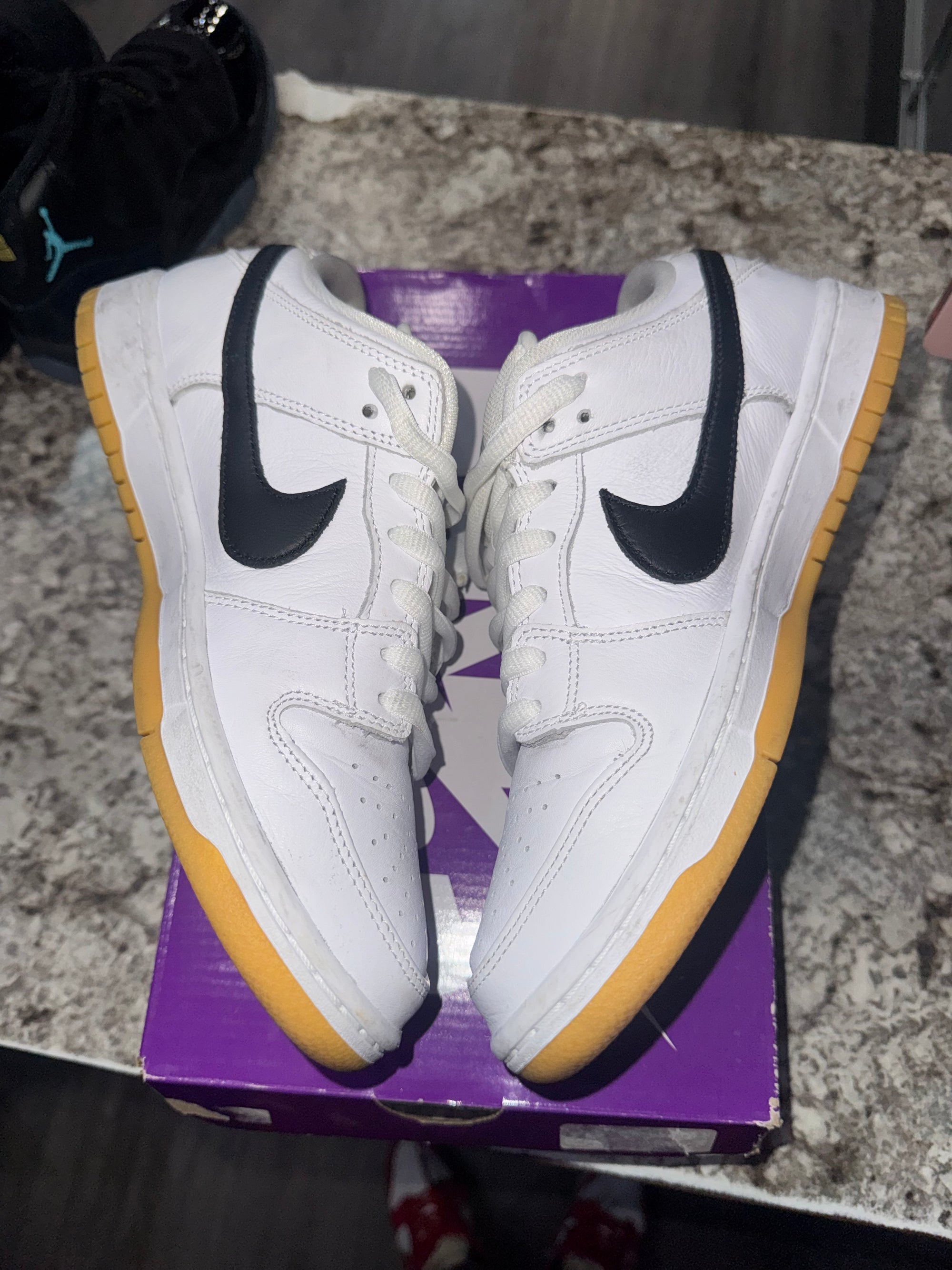 Nike SB Dunk Low Pro White Gum