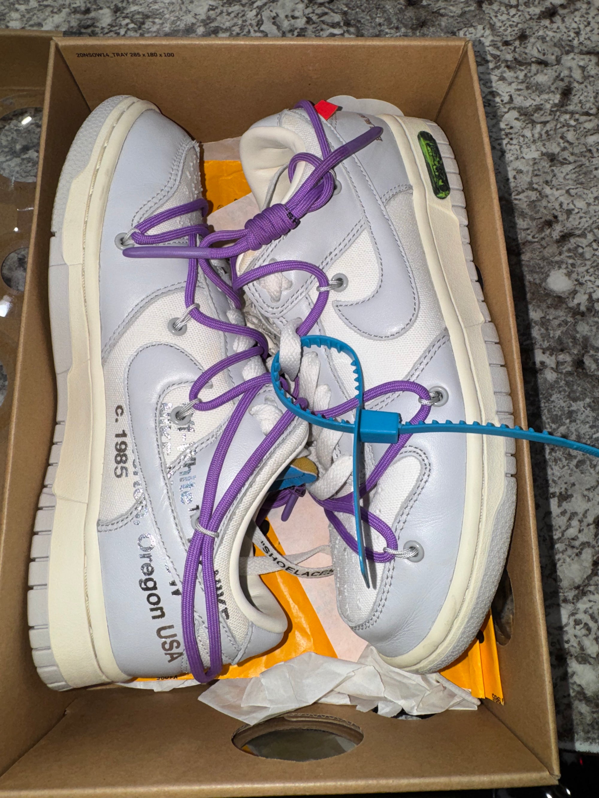 Nike Dunk Low Off-White Lot 47