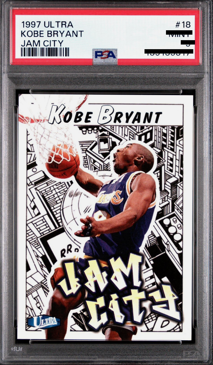 1997 Ultra Kobe Bryant Jam City #18 PSA 8