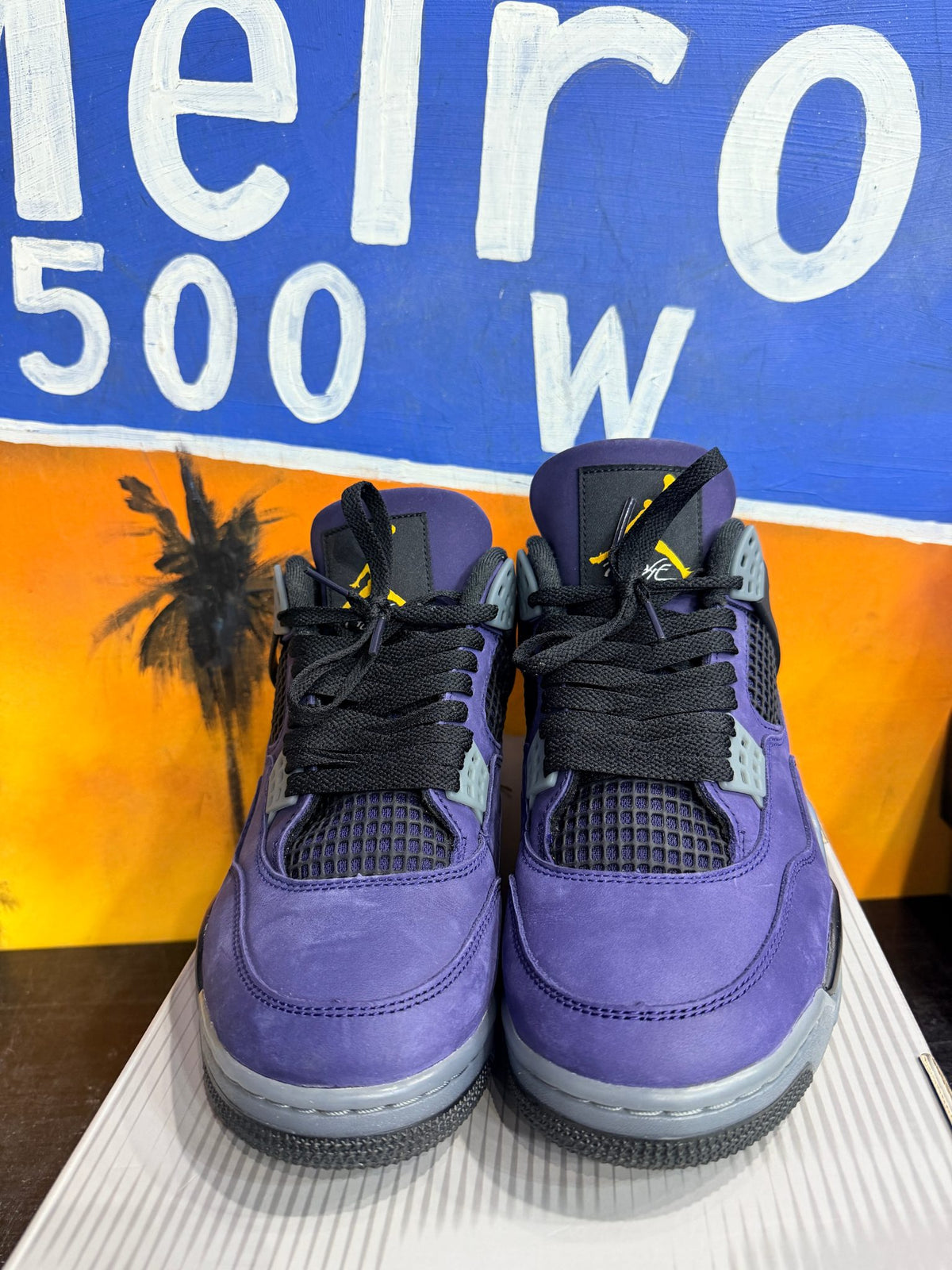 Jordan 4 Retro Lakers