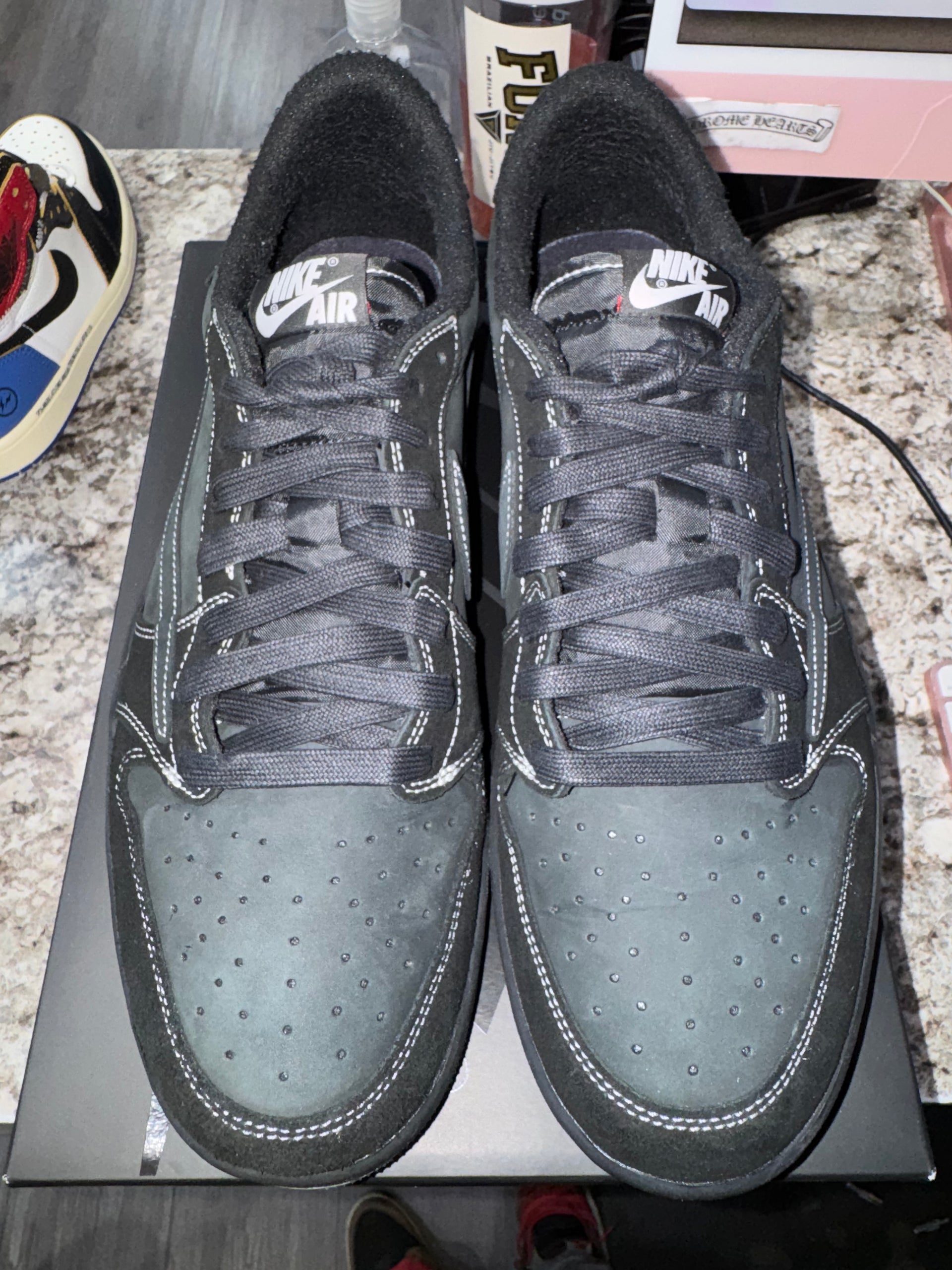 Jordan 1 Retro Low OG SP Travis Scott Black Phantom