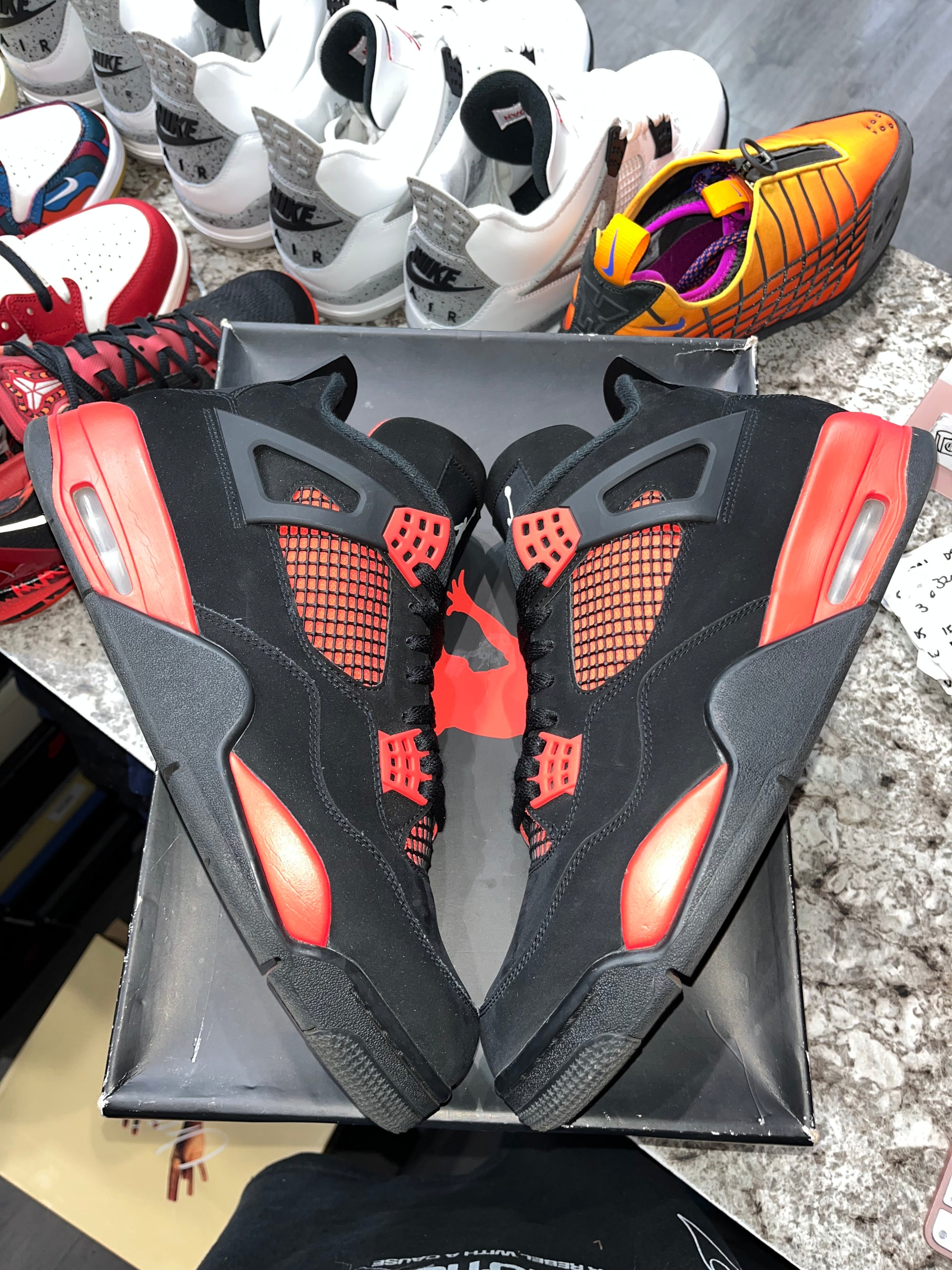 Jordan 4 Retro Red Thunder
