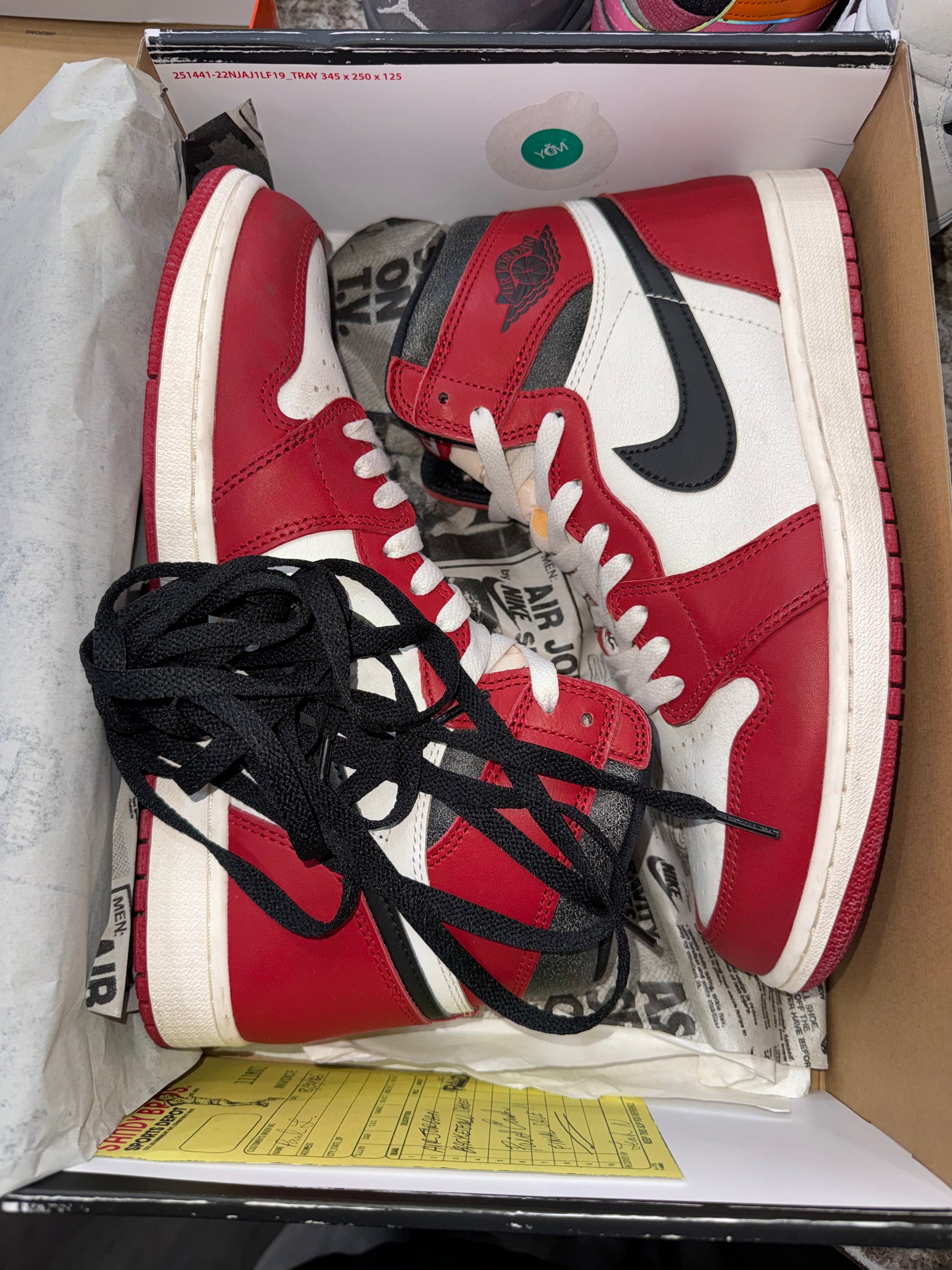 Jordan 1 Retro High OG Chicago Lost and Found