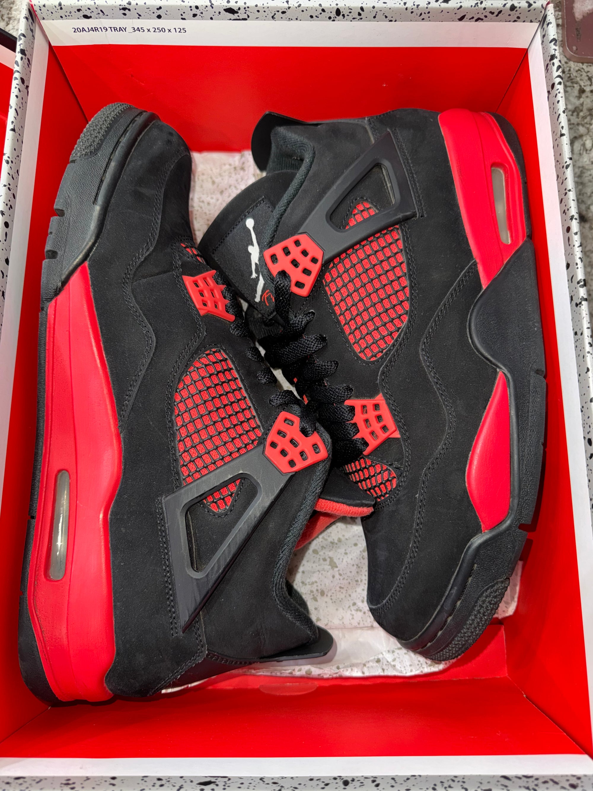 Jordan 4 Retro Red Thunder