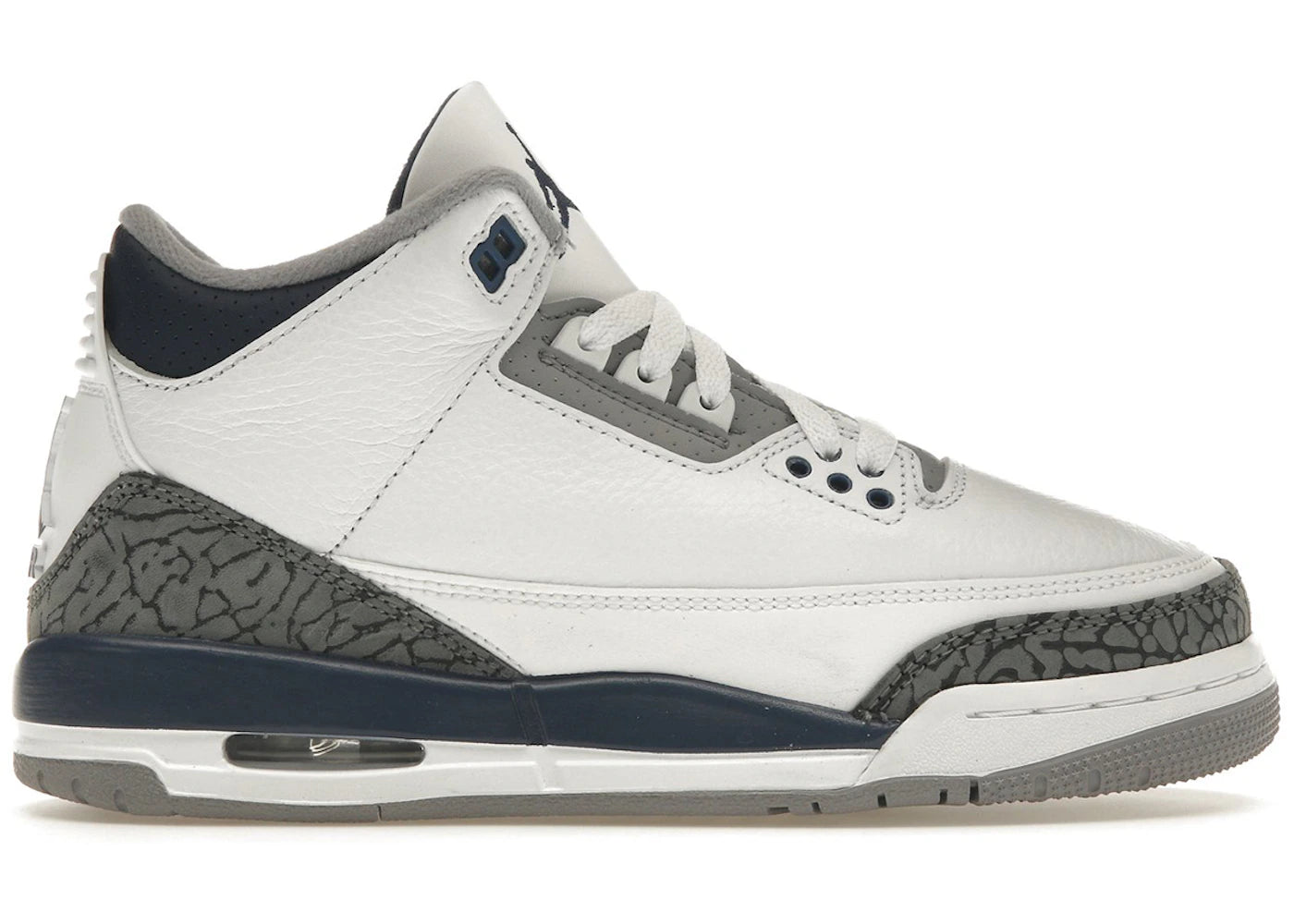 Jordan 3 Retro Midnight Navy (GS) (DAMAGED BOX)