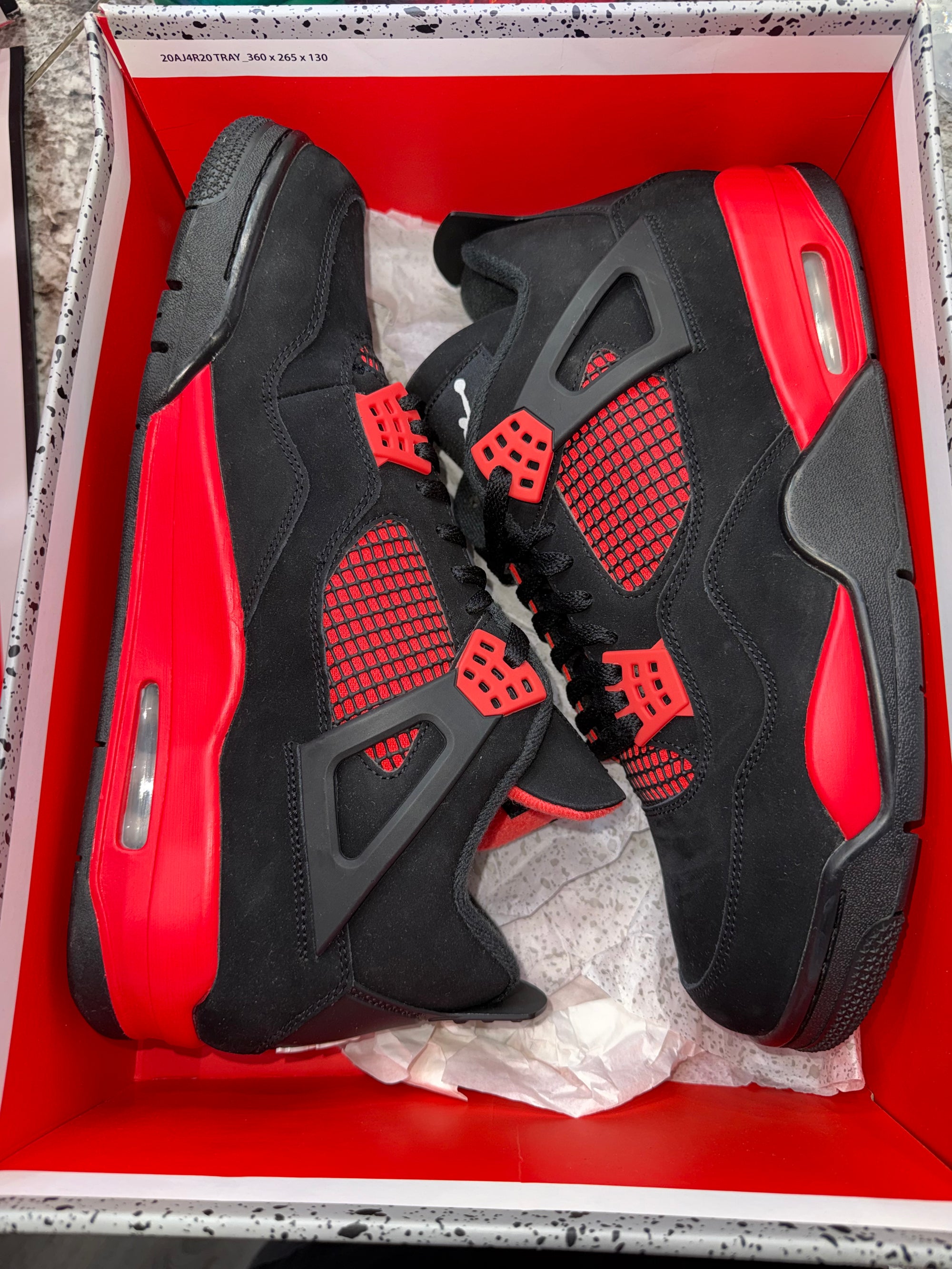 Jordan 4 Retro Red Thunder