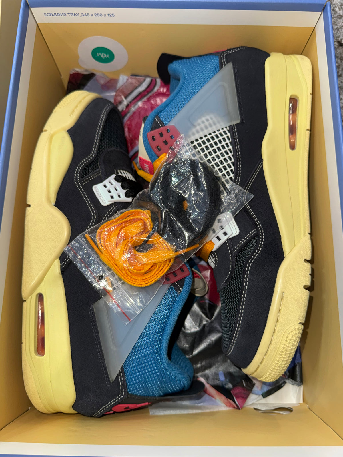 Jordan 4 Retro Union Off Noir