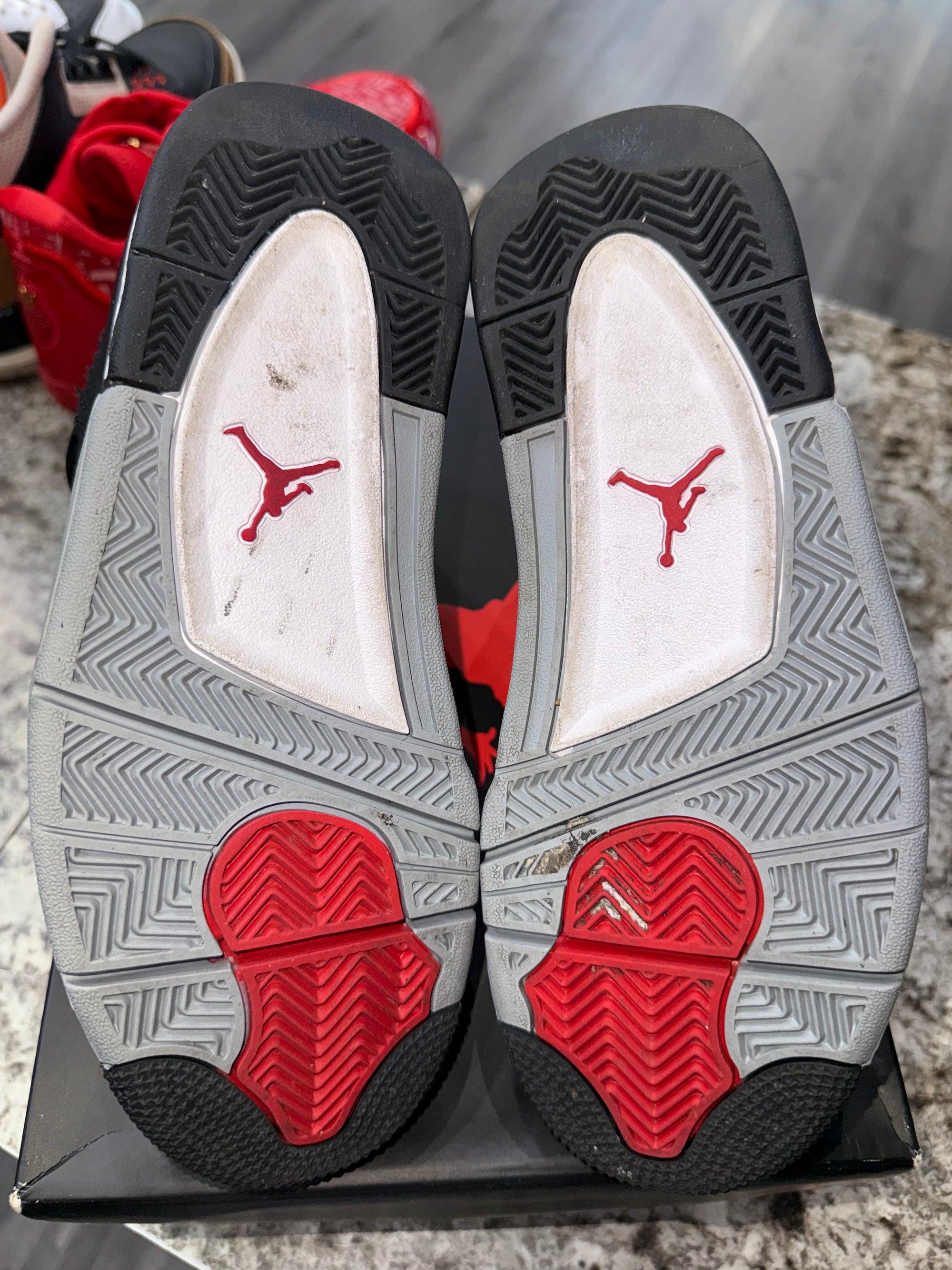Jordan 4 Retro Black Canvas (GS)