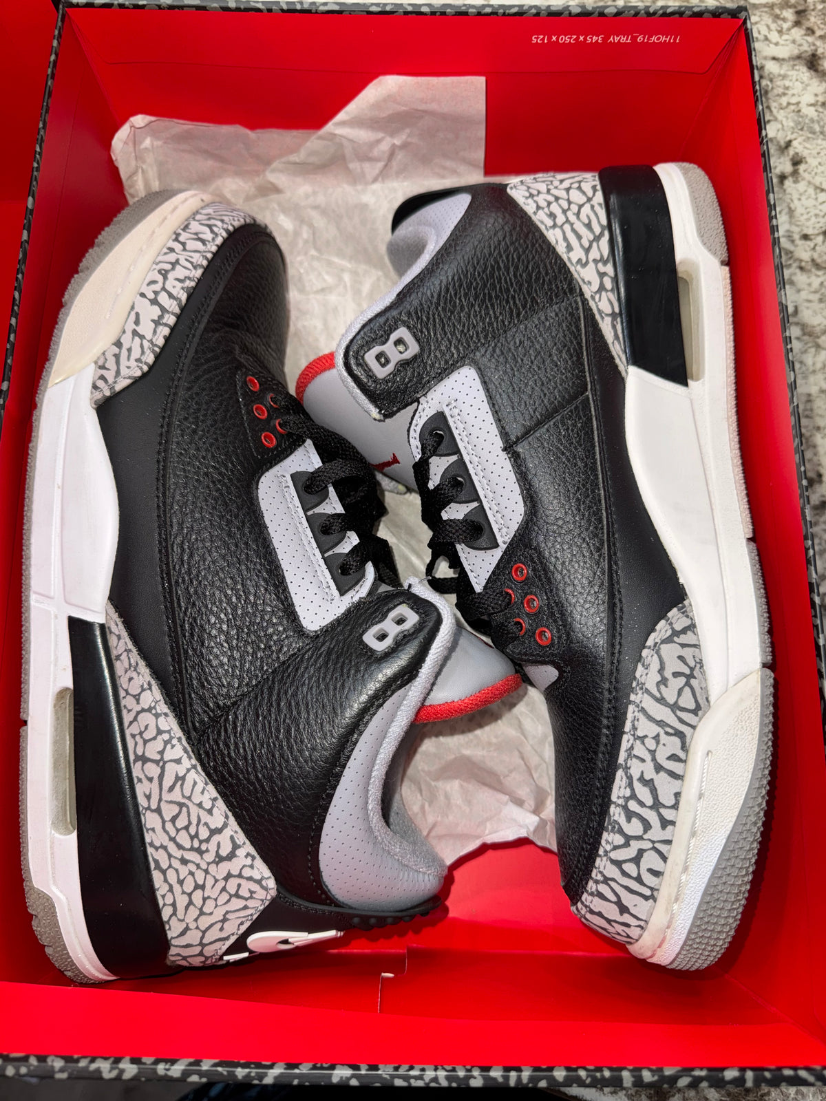 Jordan 3 Retro Black Cement (2018)