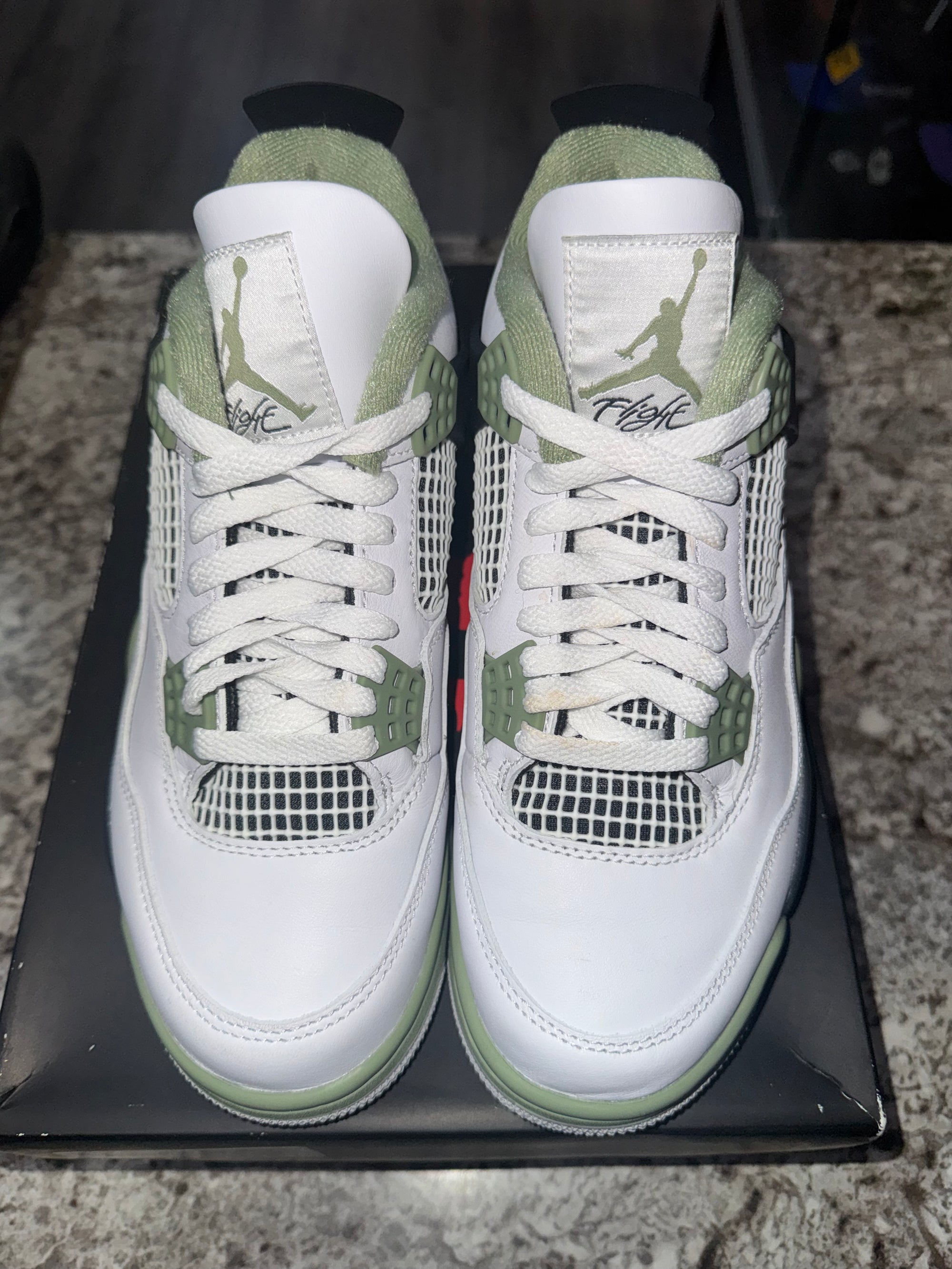 Jordan 4 Retro Seafoam (Women's)