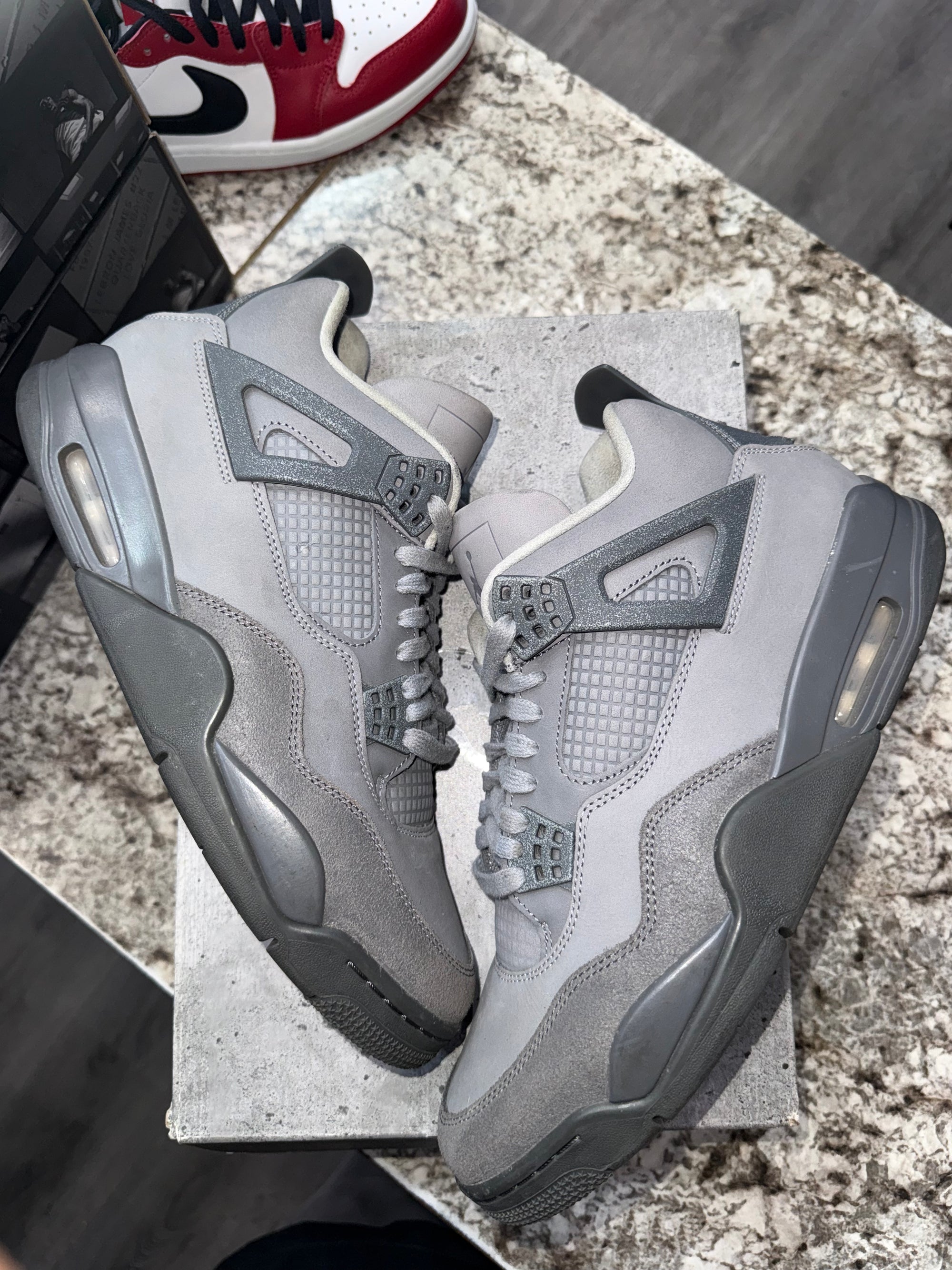 Jordan 4 Retro SE Paris Olympics Wet Cement