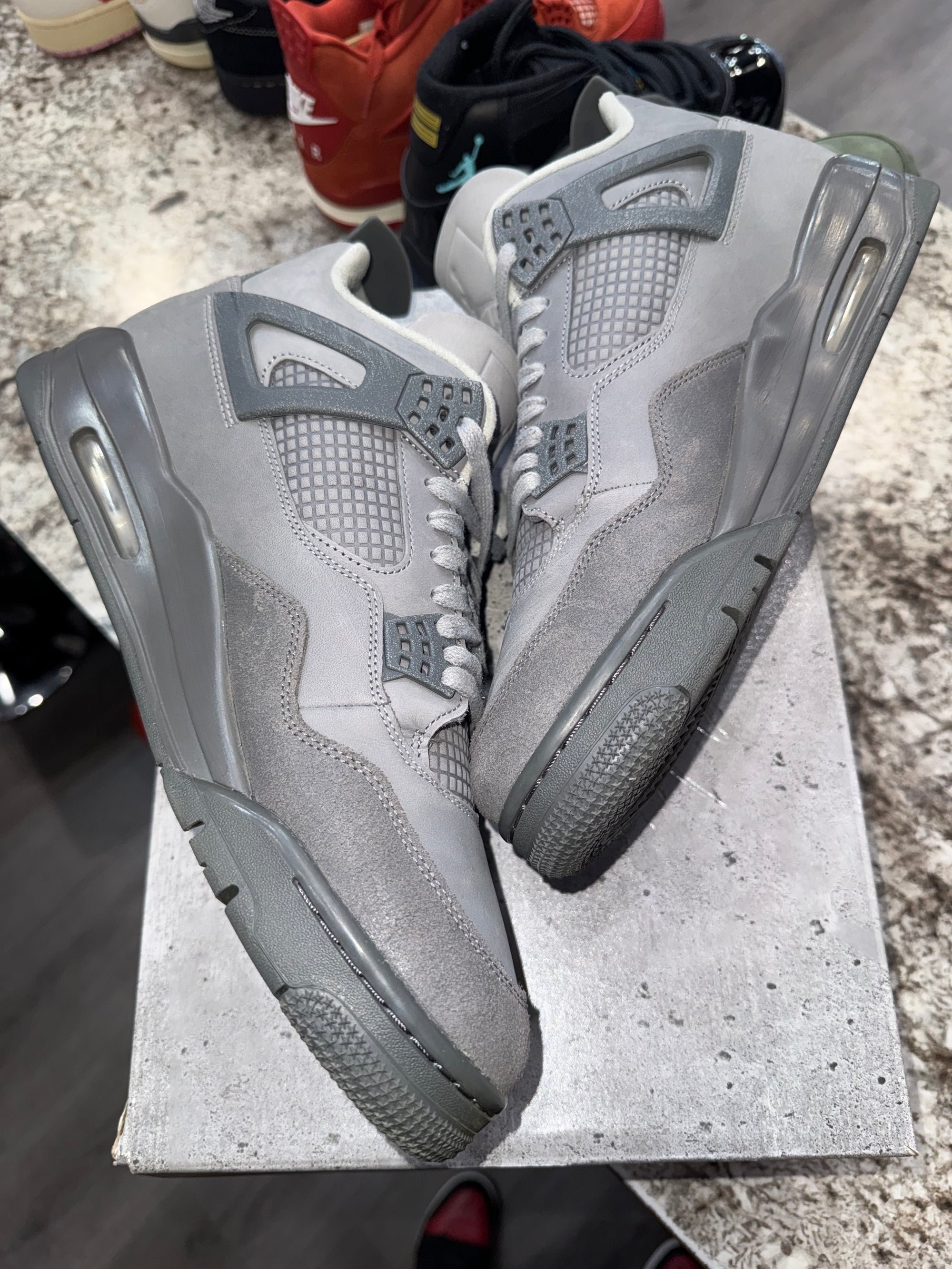 Jordan 4 Retro SE Paris Olympics Wet Cement
