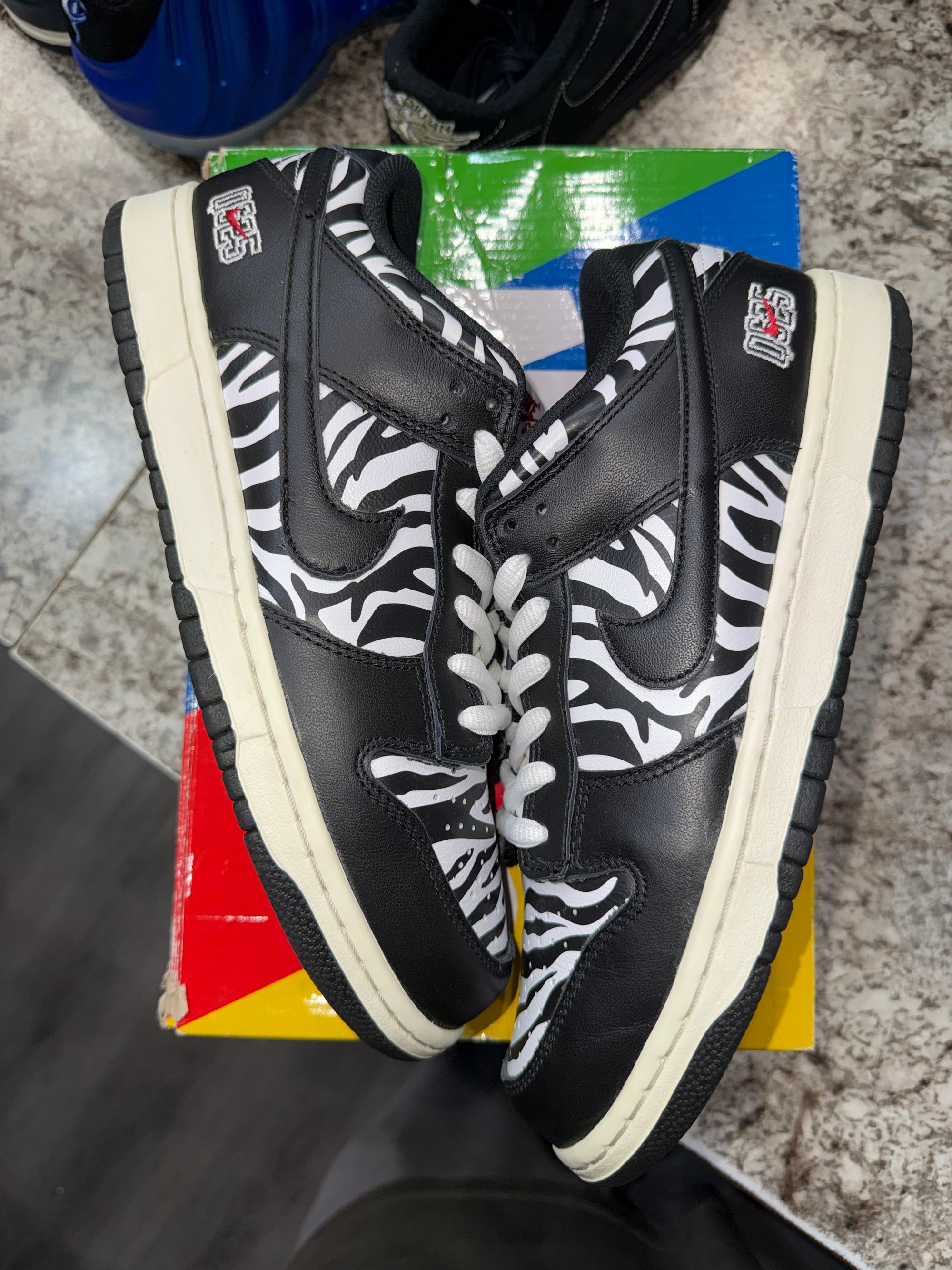 Nike SB Dunk Low OG QS Quartersnacks Zebra