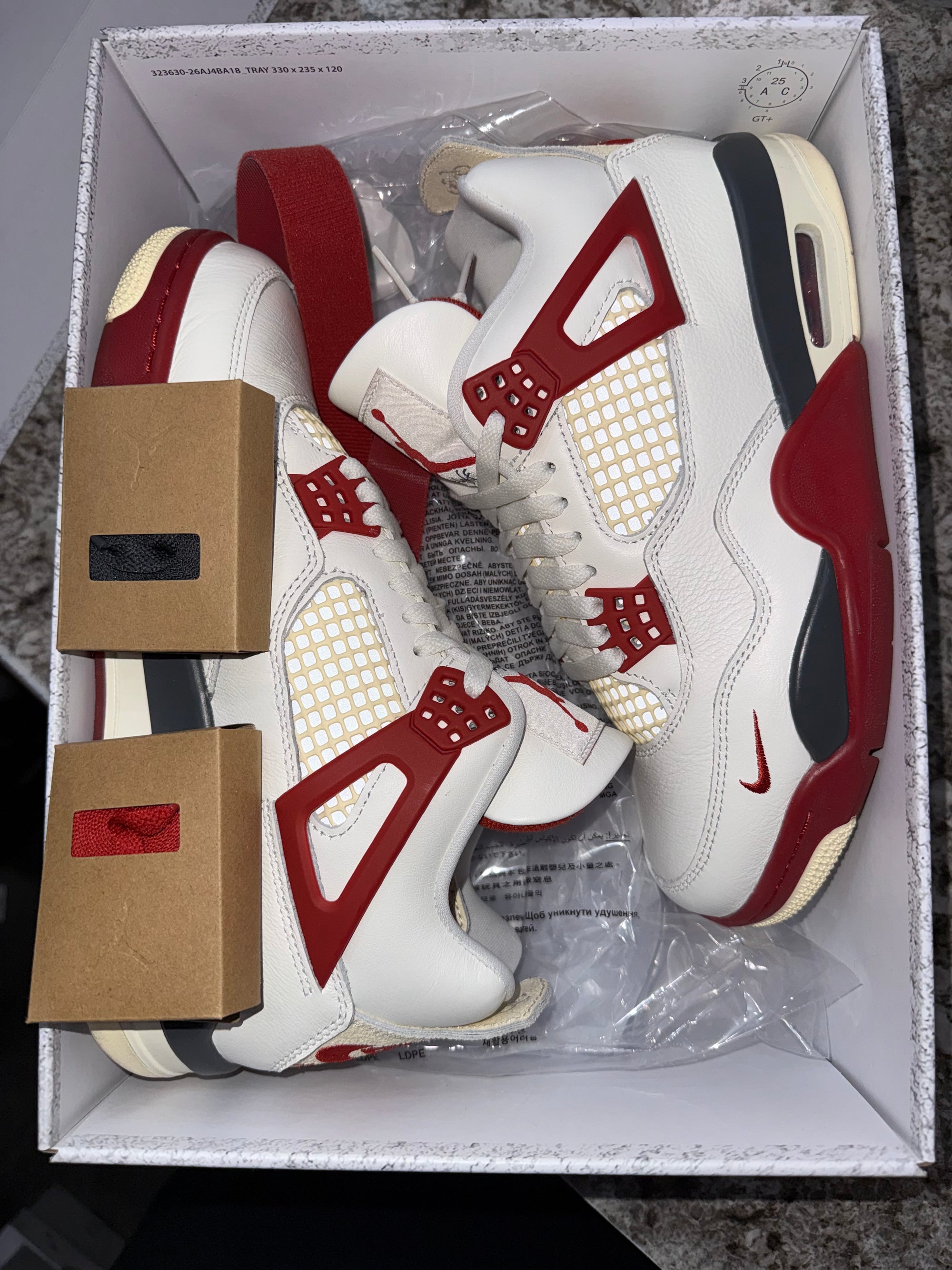 Jordan 4 Retro OG Nigel Sylvester Brick After Brick