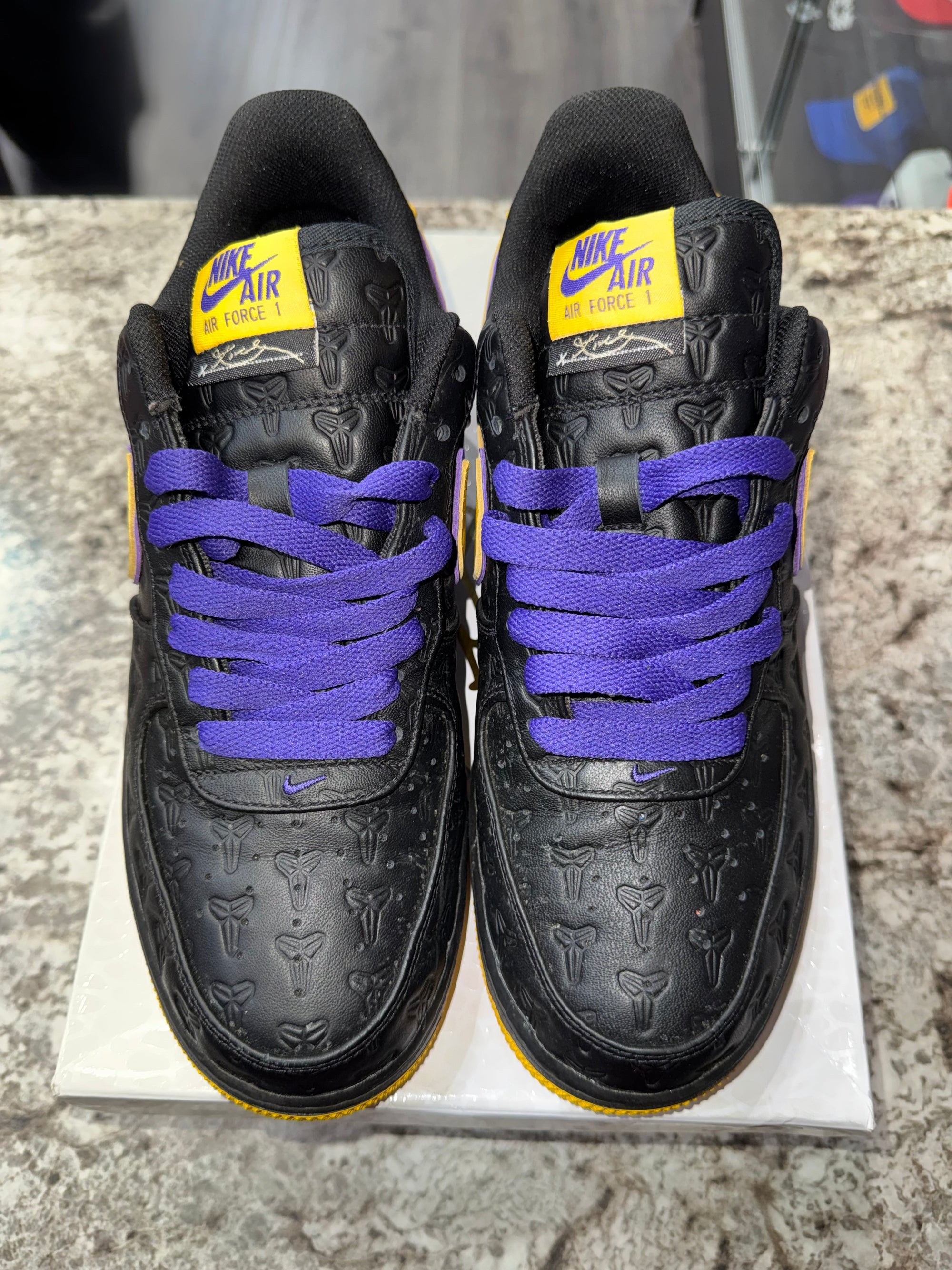 Nike Air Force 1 Low Kobe Bryant Lakers Away (Numbered Edition of 8000)