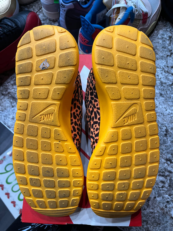 Nike Roshe Run Orange Leopard