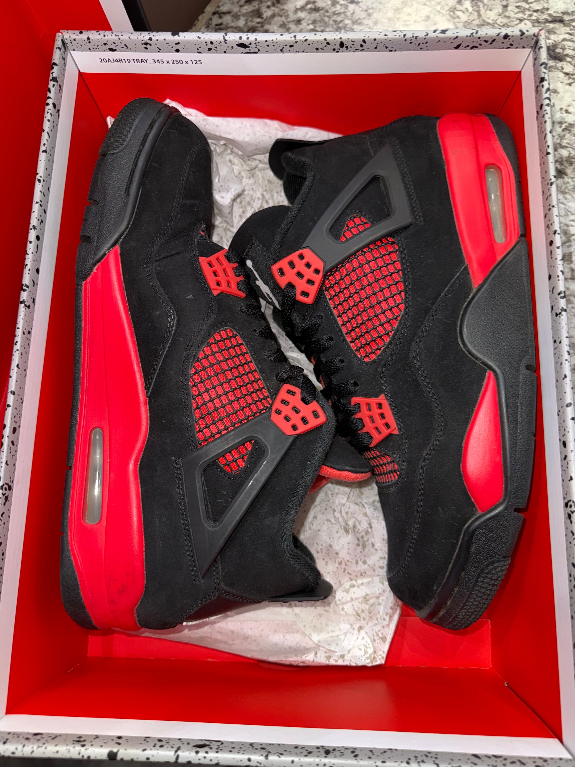 Jordan 4 Retro Red Thunder