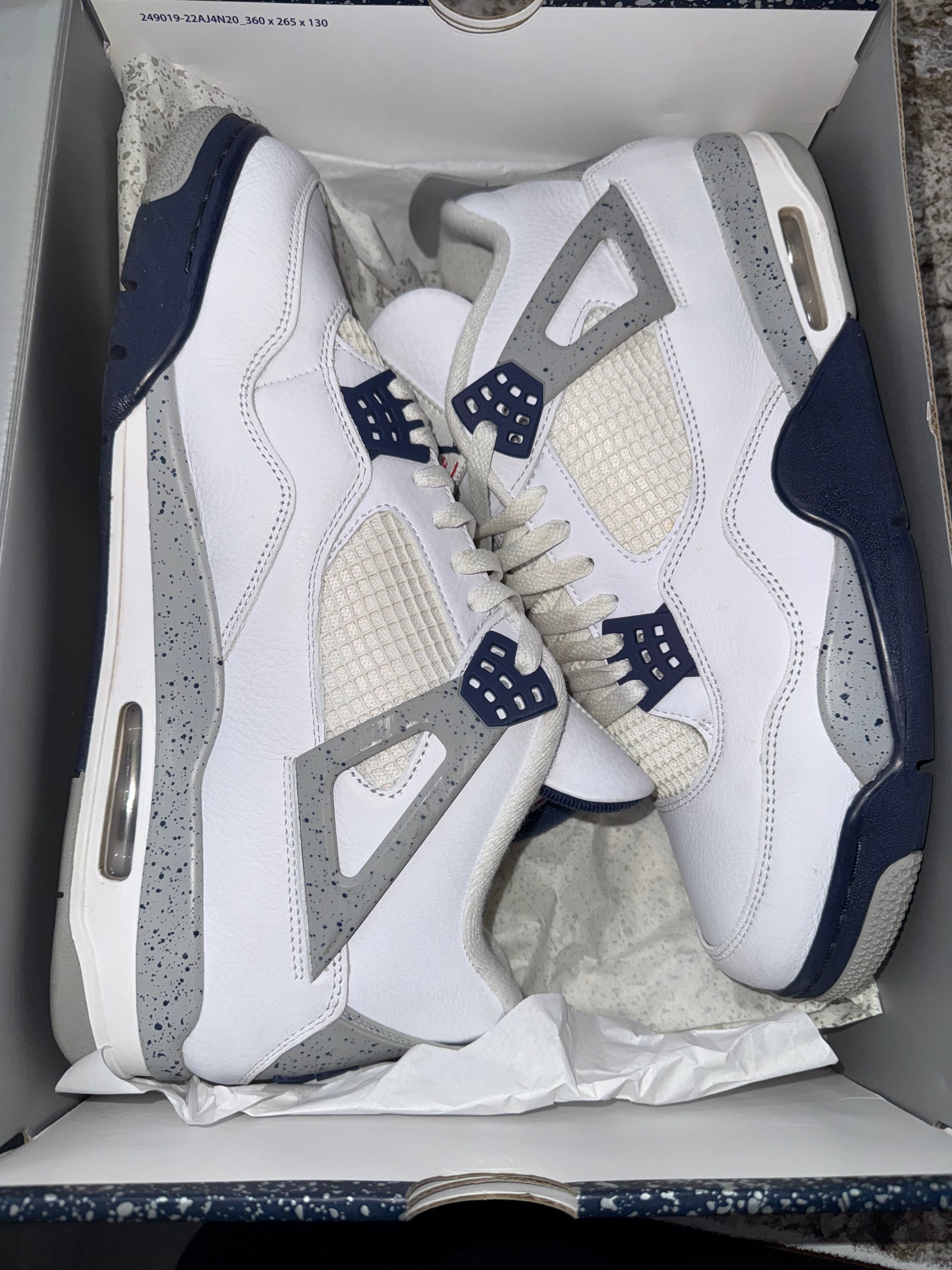 Jordan 4 Retro Midnight Navy